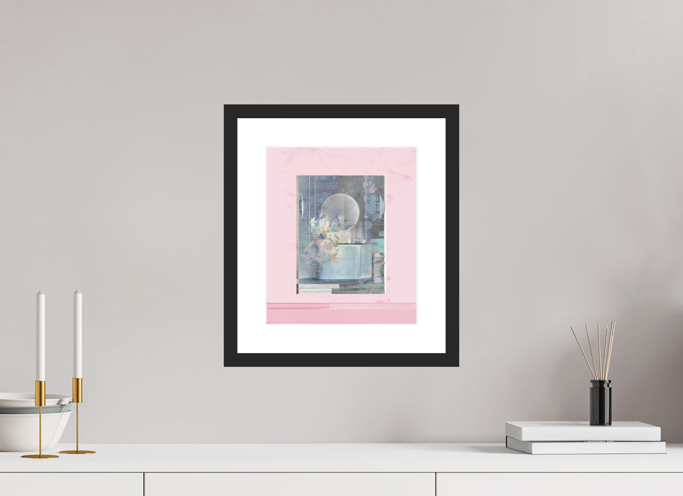 10 x 11.7″, Framed #1 interior design