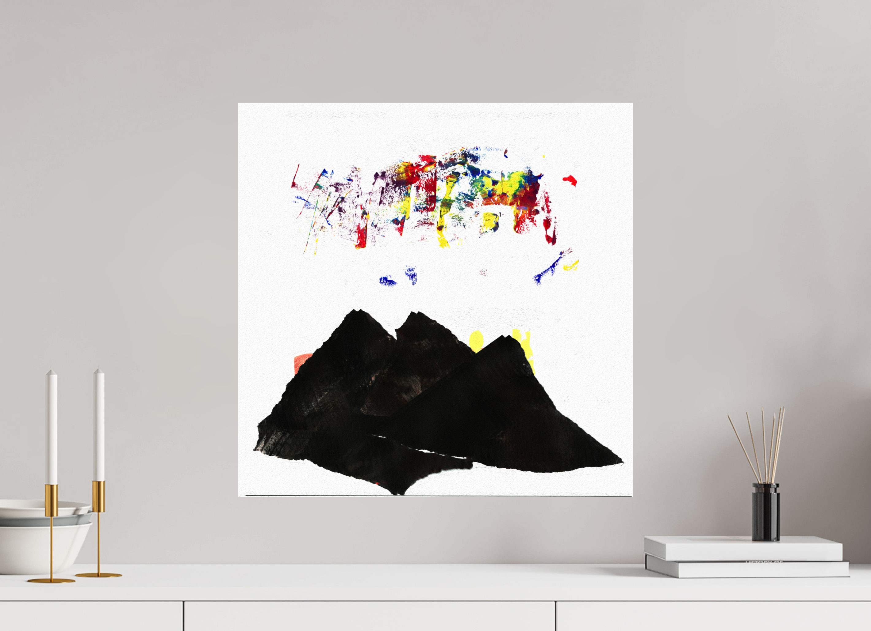 20 x 20″, Photo Print Under Acrylic Glass Northern Lights