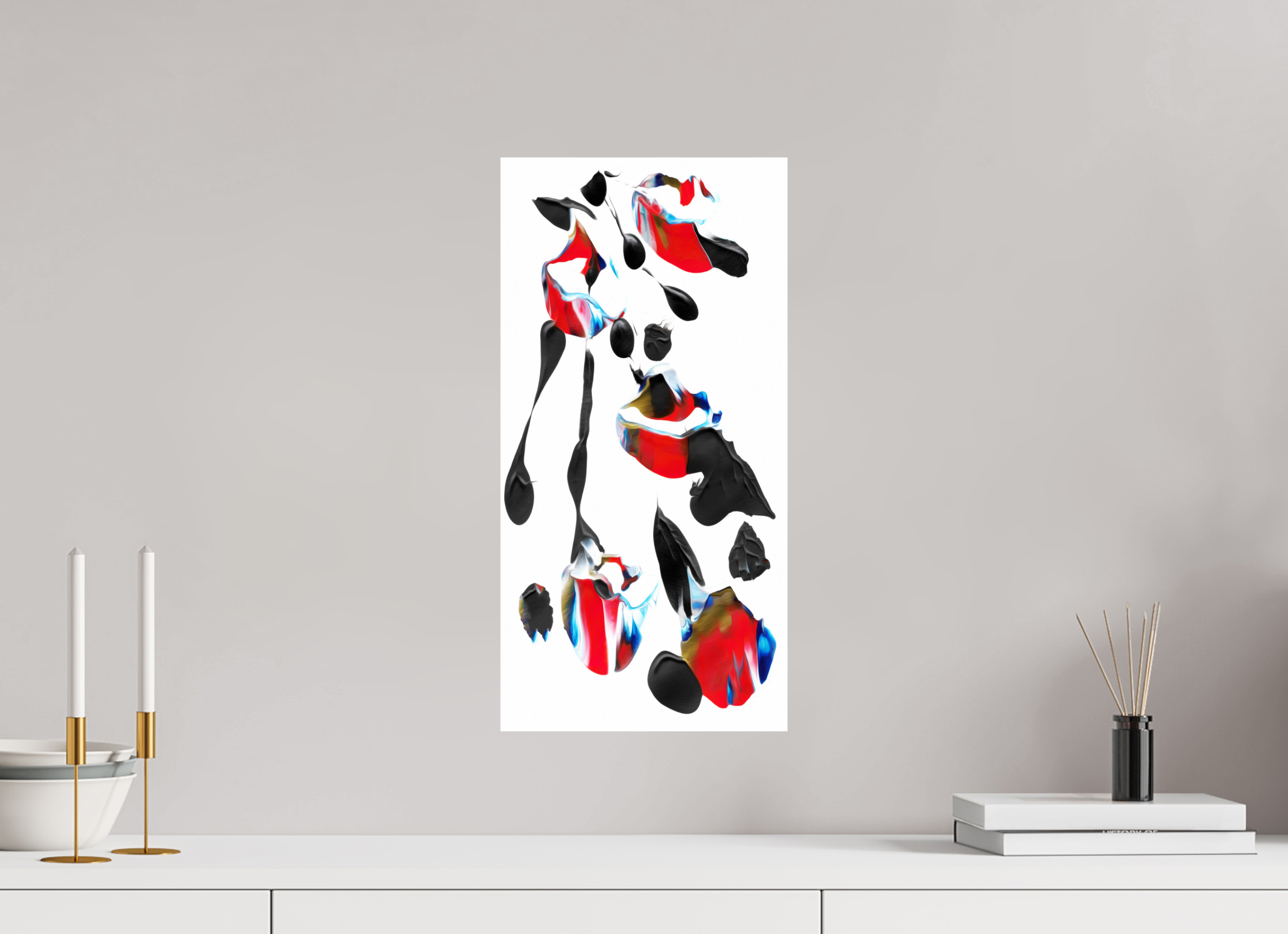 10 x 20″, Fine Art Print liquified bouquet