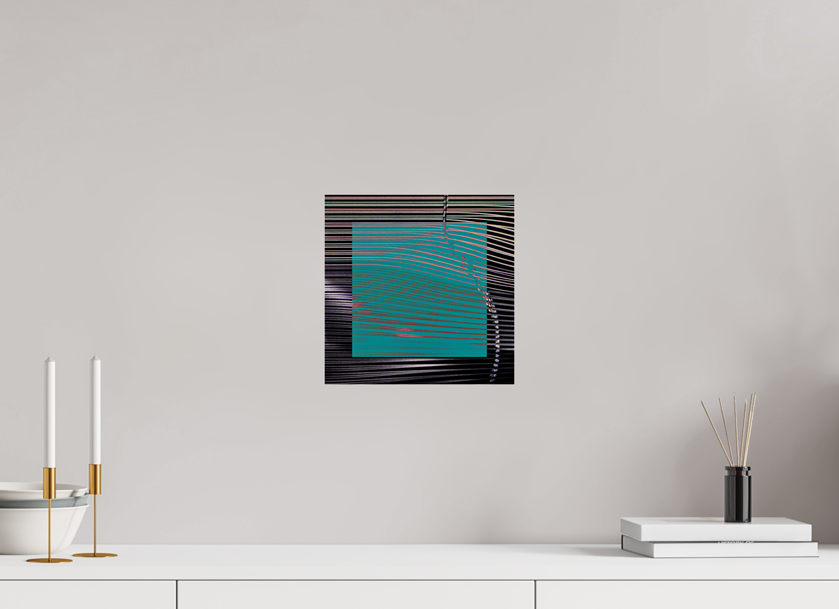 10 x 10″, Photo Print Under Acrylic Glass New Wave