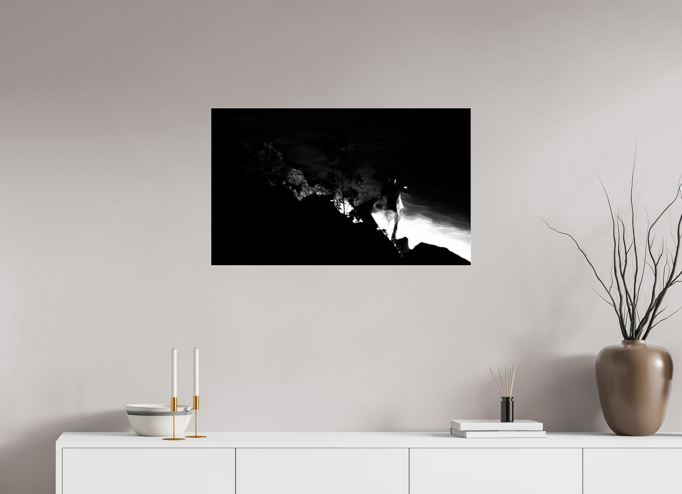 33 x 20″, Photo Print Under Acrylic Glass Some Kind Of Spirit World