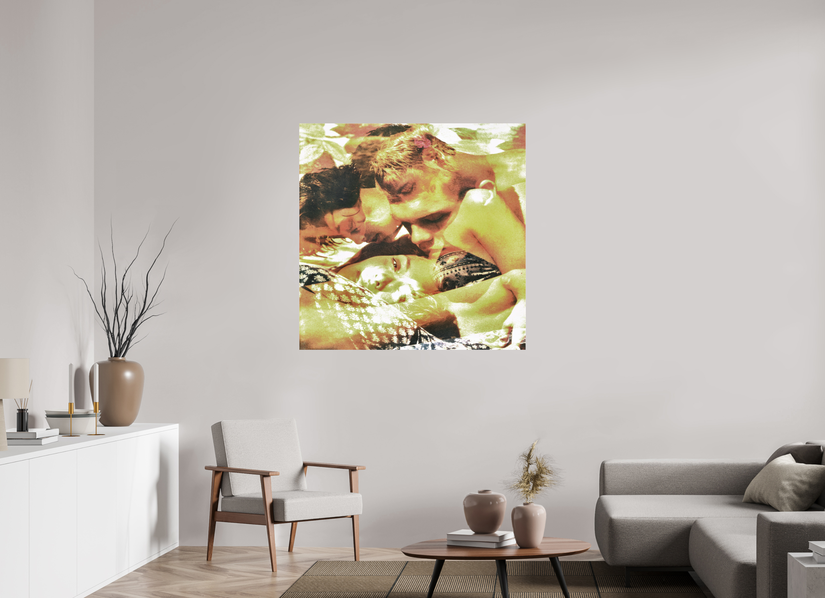 45 x 45″, Photo Print Under Acrylic Glass fitch