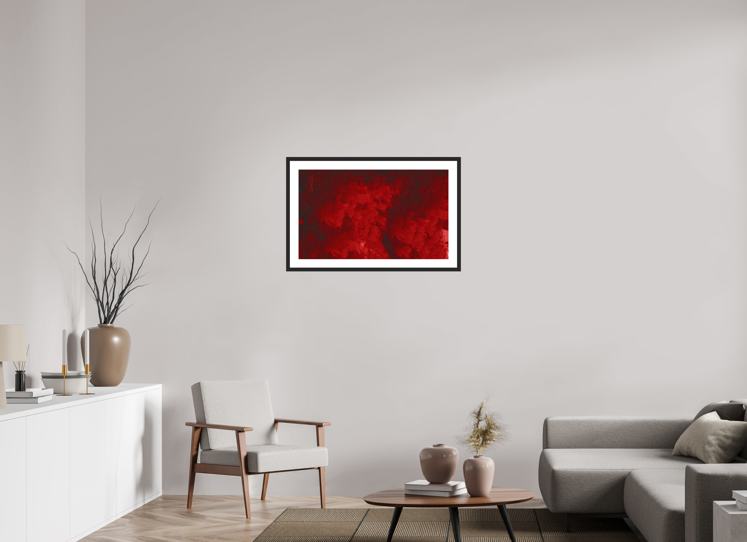 33.2 x 20″, Fuji Crystal Archive Print Framed (Black) Blood Drive