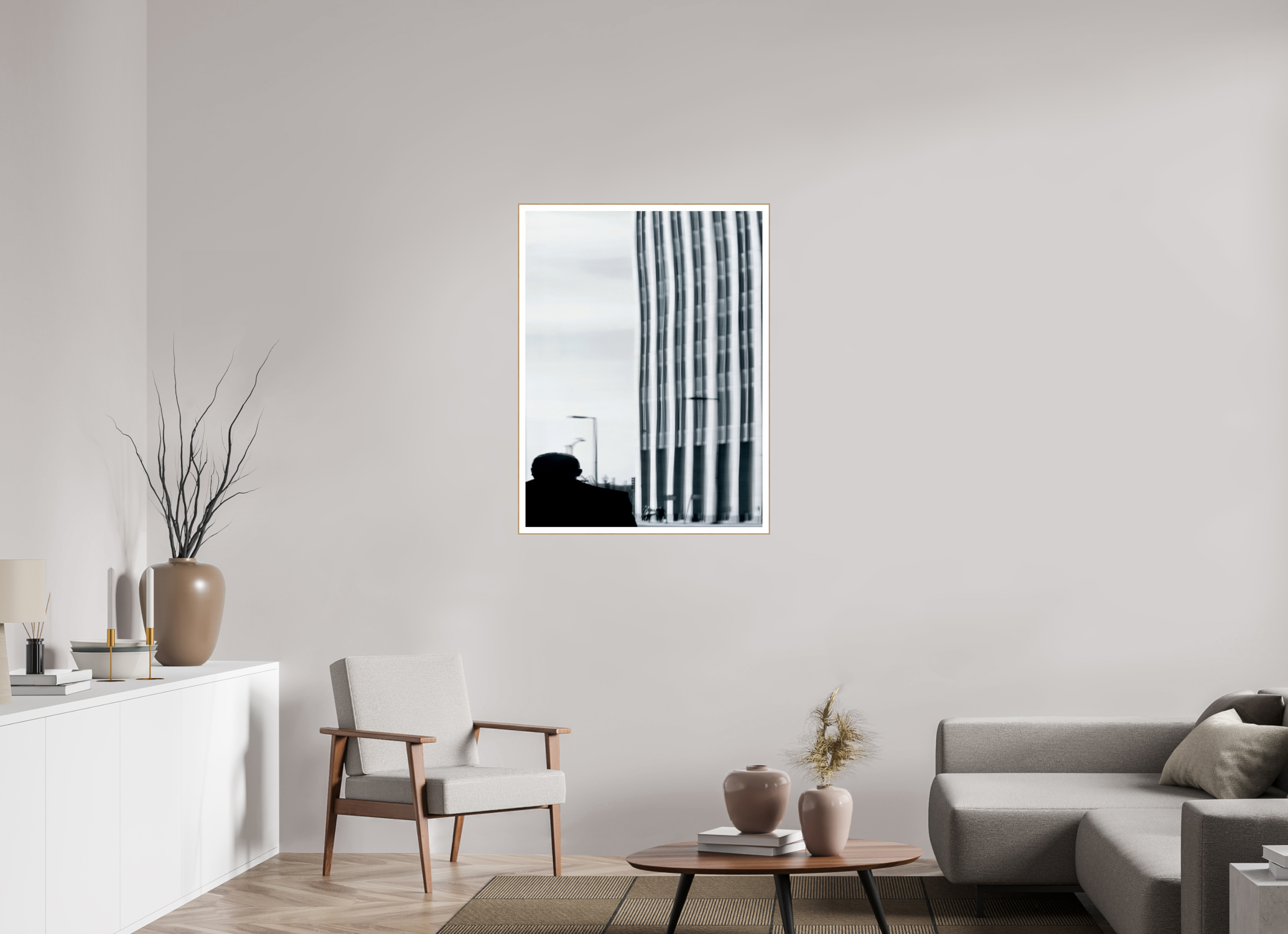 30 x 40″, Solid Wood ArtBox (Oak) Warping