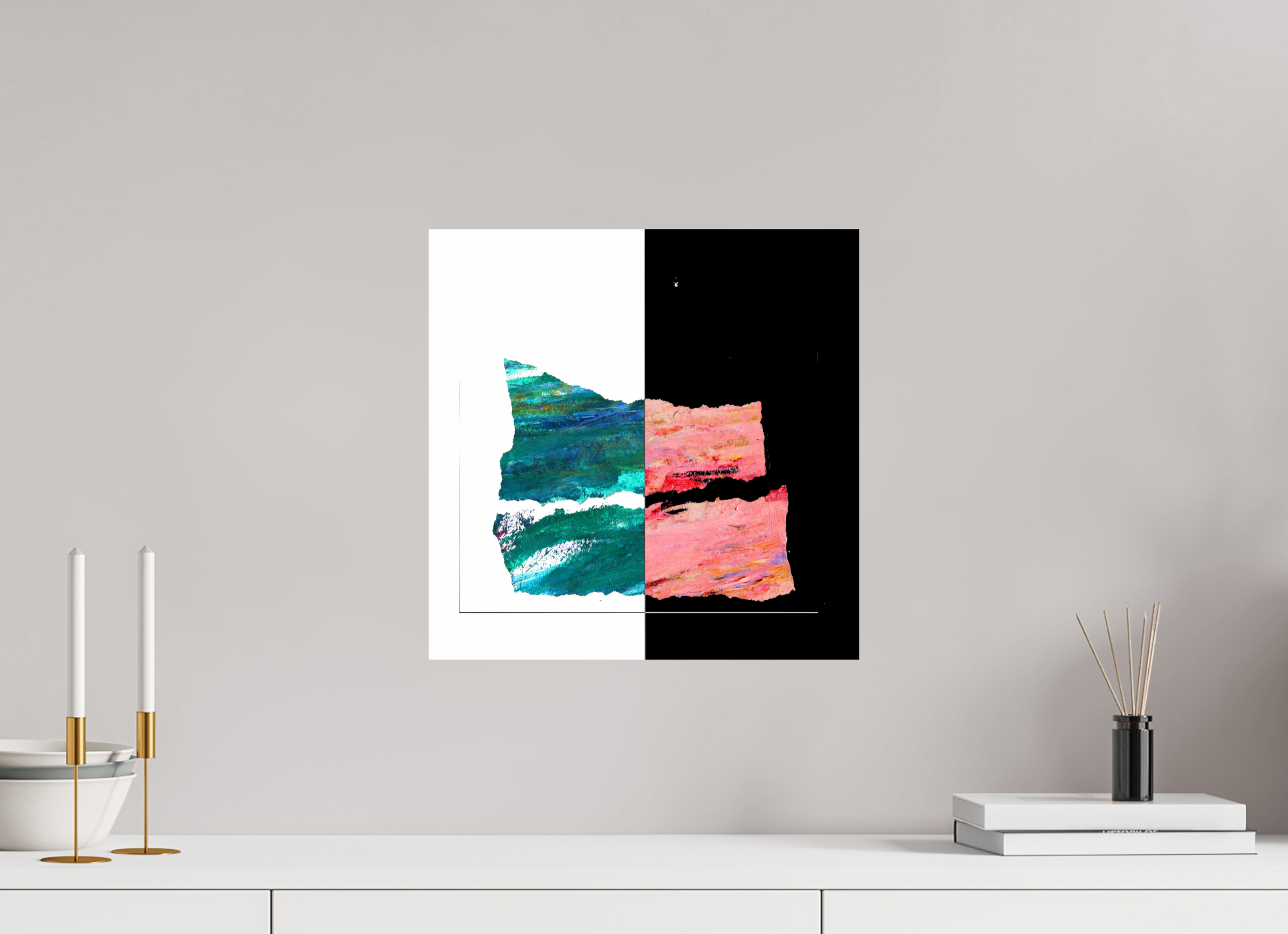 15 x 15″, Fine Art Print Two Sides