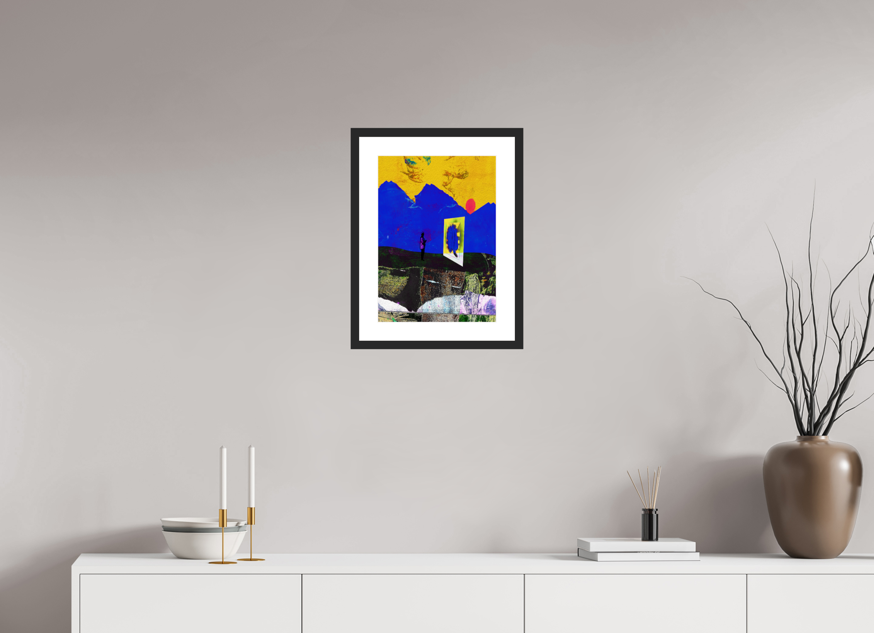 12 x 16.8″, Fuji Crystal Archive Print Framed (Black) Portals