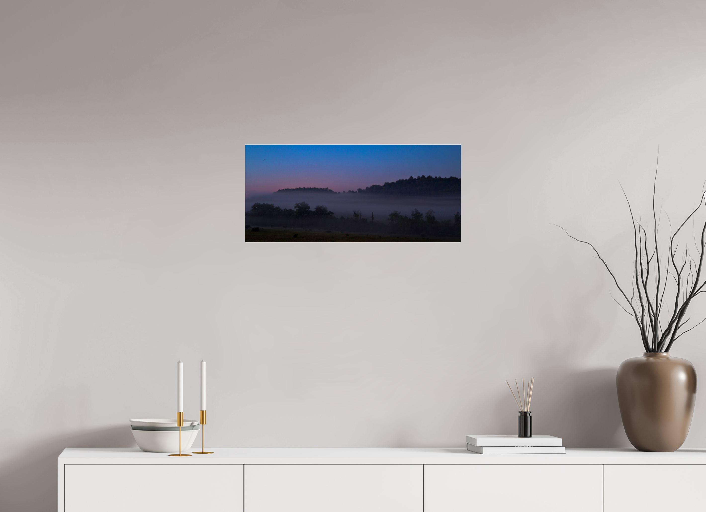 26.6 x 12″, Photo Print Under Acrylic Glass Somewhere In Ohio