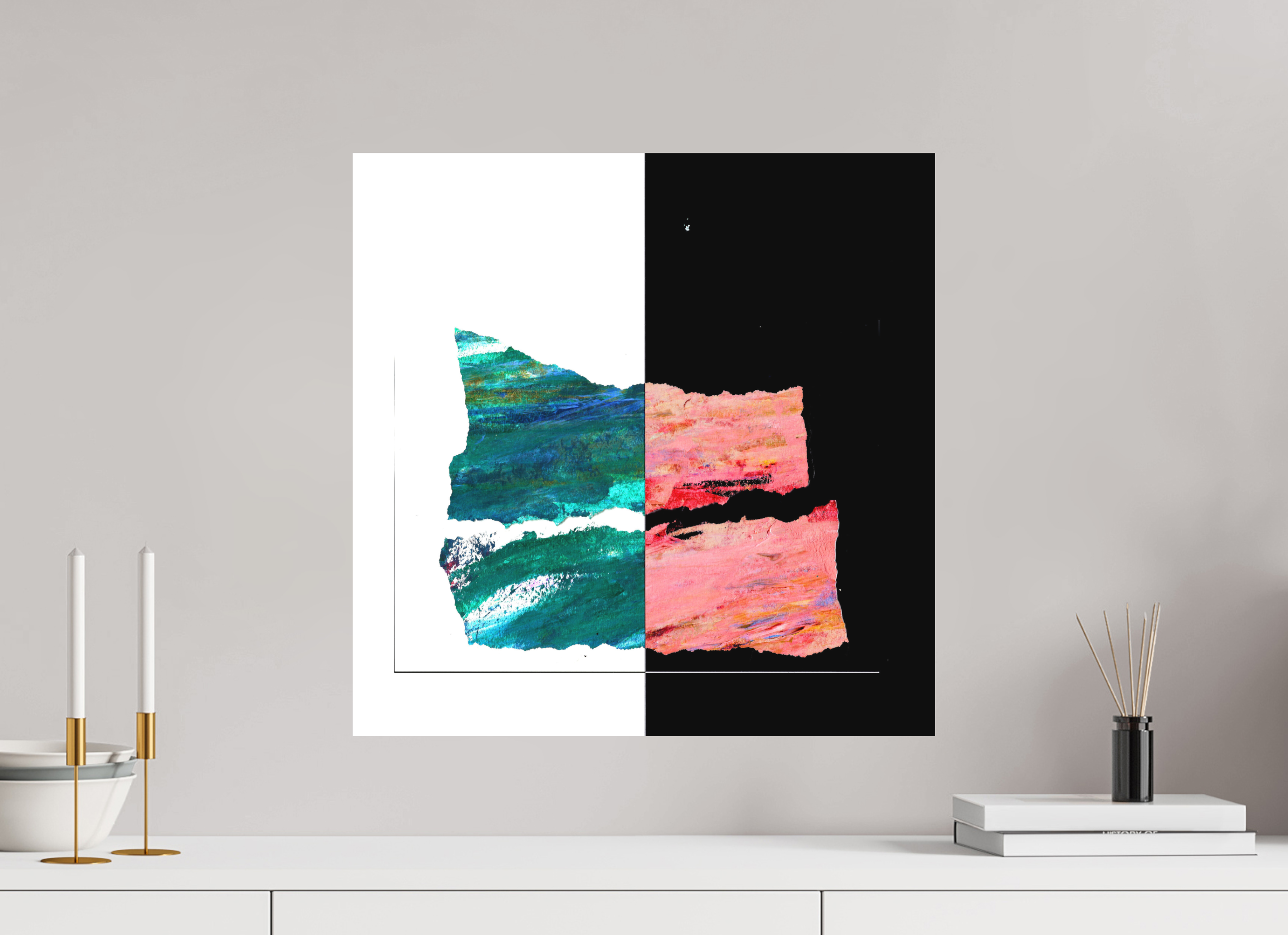 20 x 20″, Direct Print on Forex Two Sides