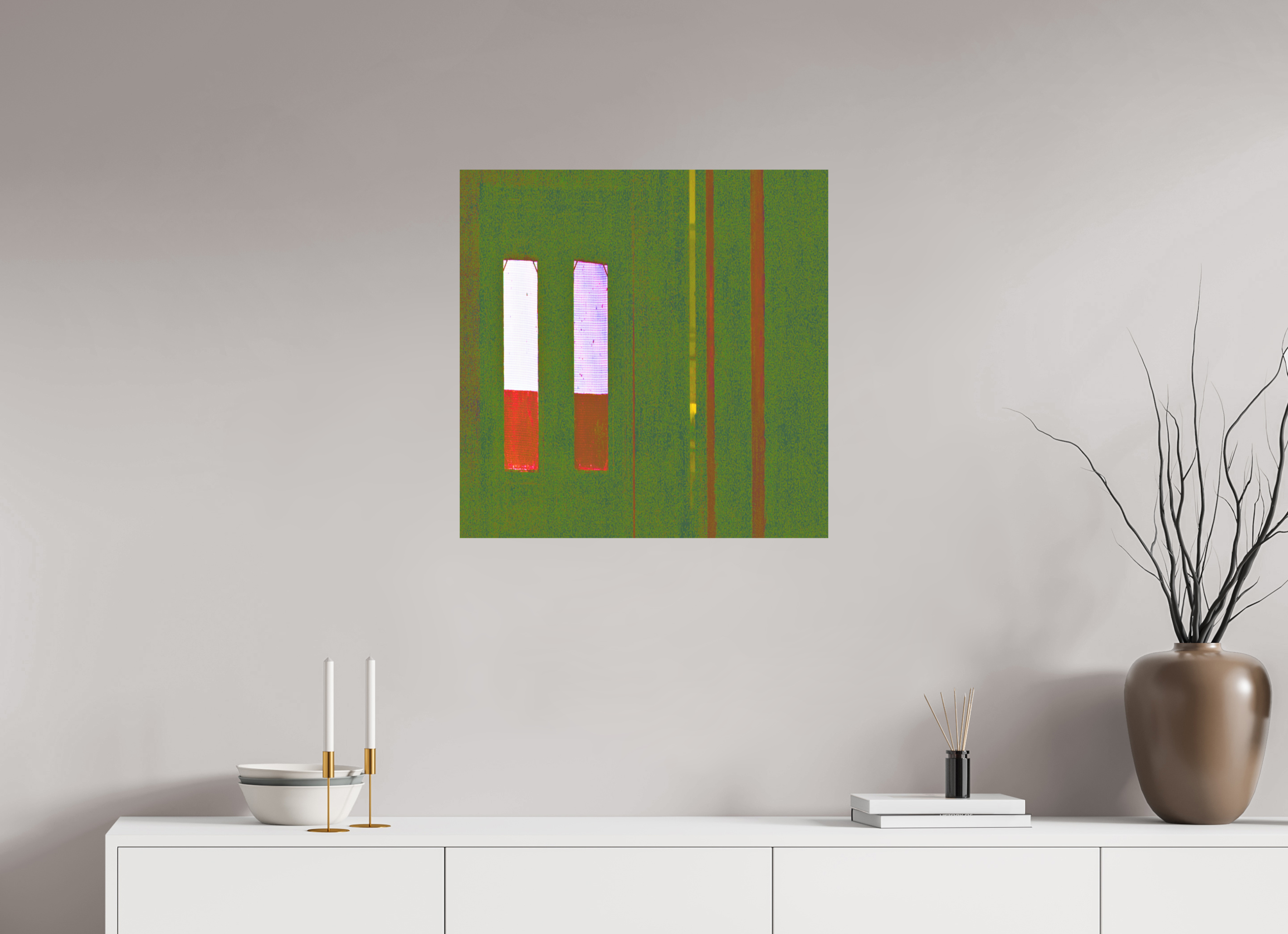 25 x 25″, Fine Art Print Cigarettes