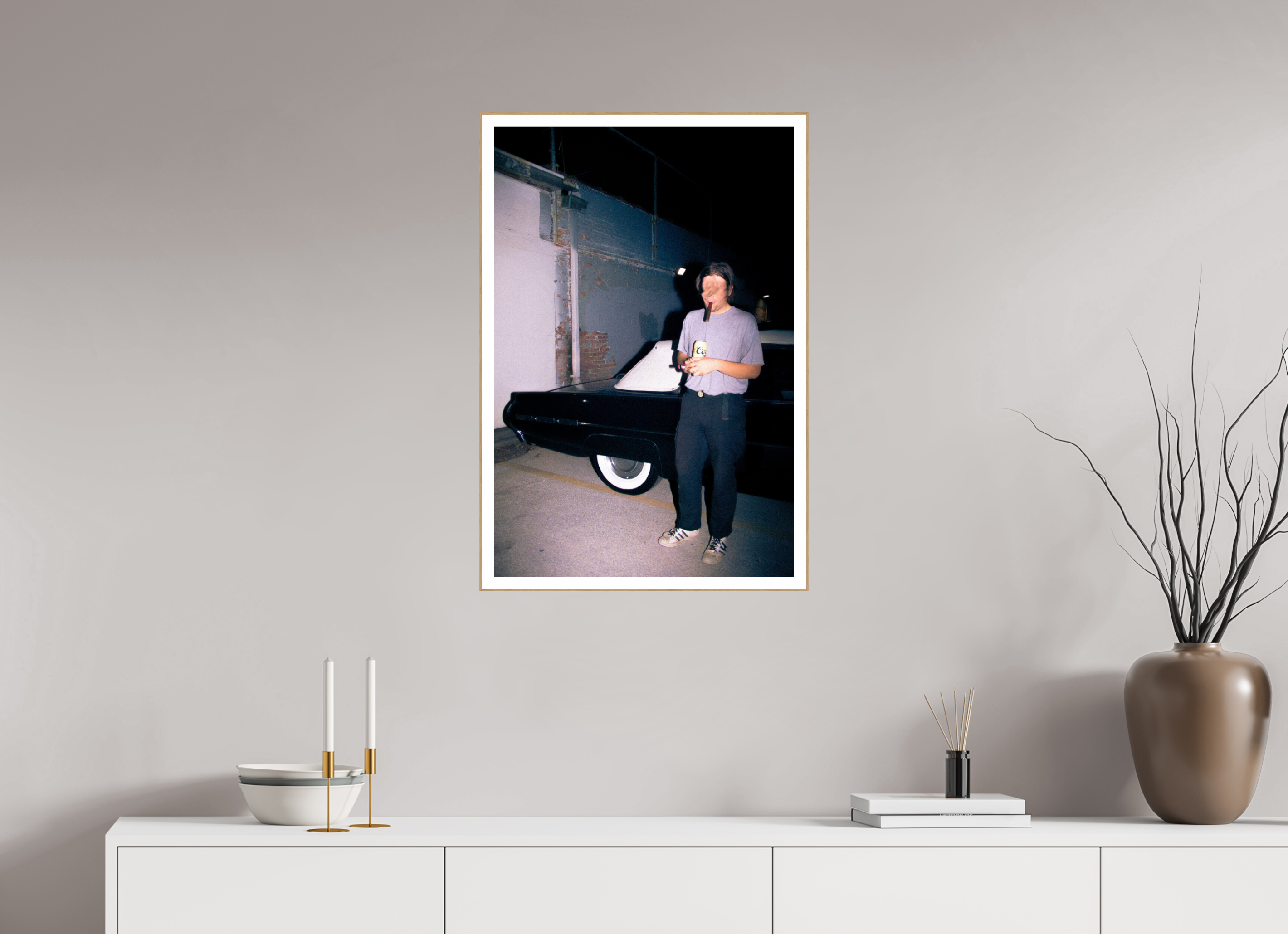 20 x 30″, Solid Wood ArtBox (Oak) 1800