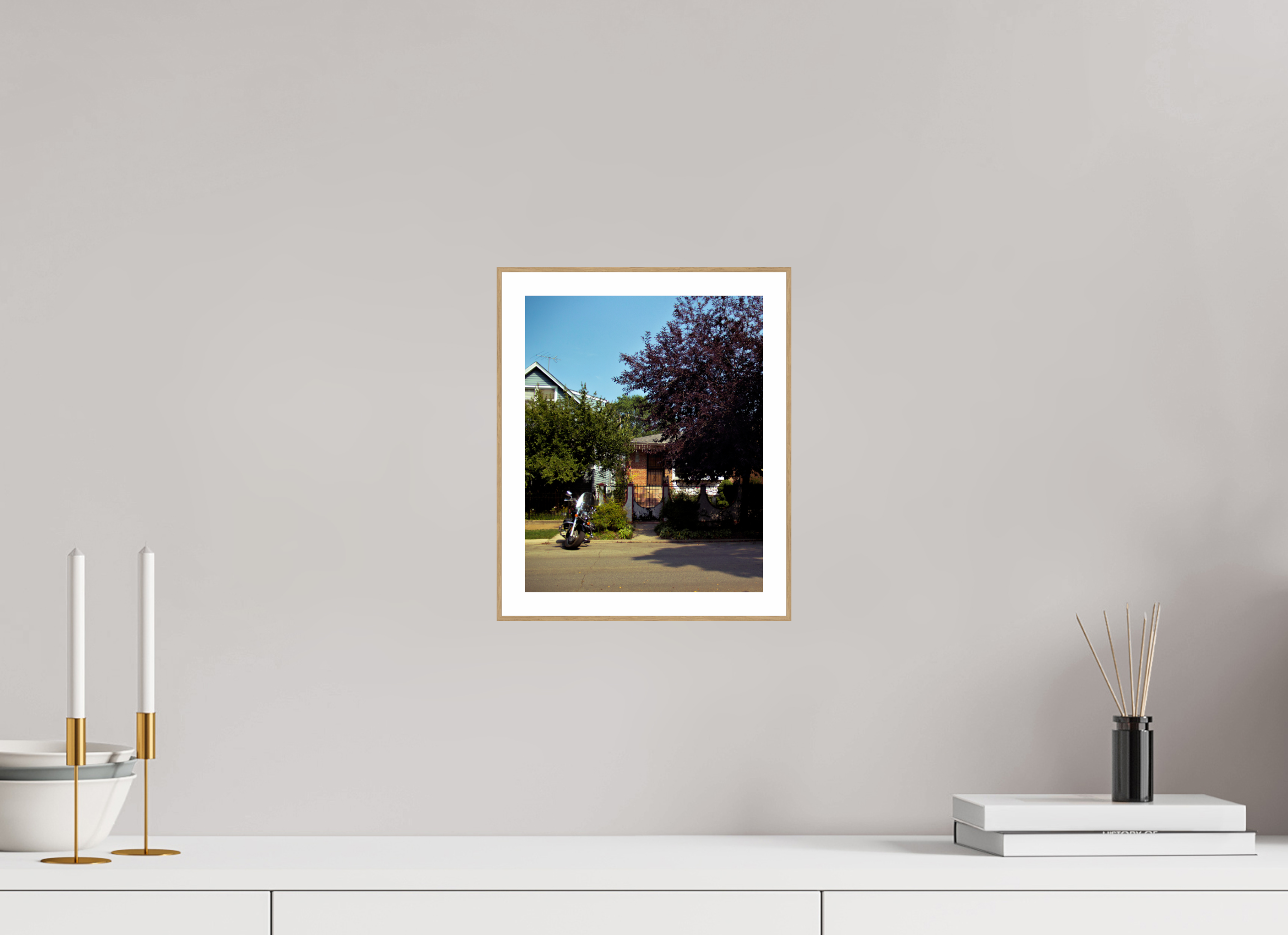 8 x 10″, Solid Wood ArtBox (Oak) Soft