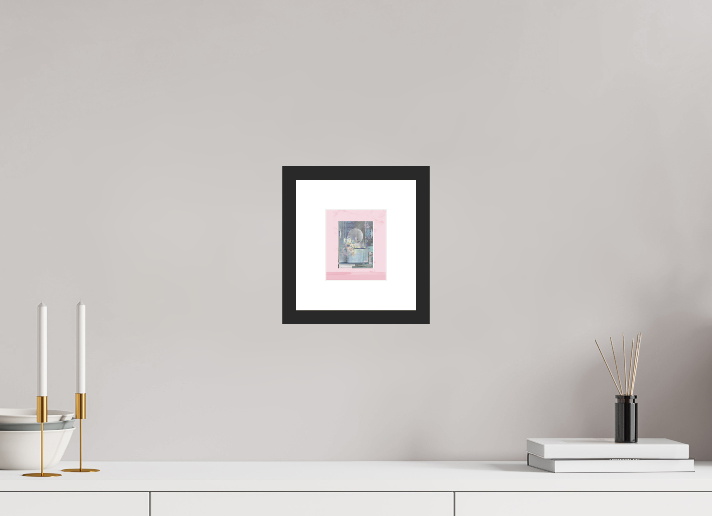 4 x 4.7″, Fuji Crystal Archive Print Framed (Black) Interior Design