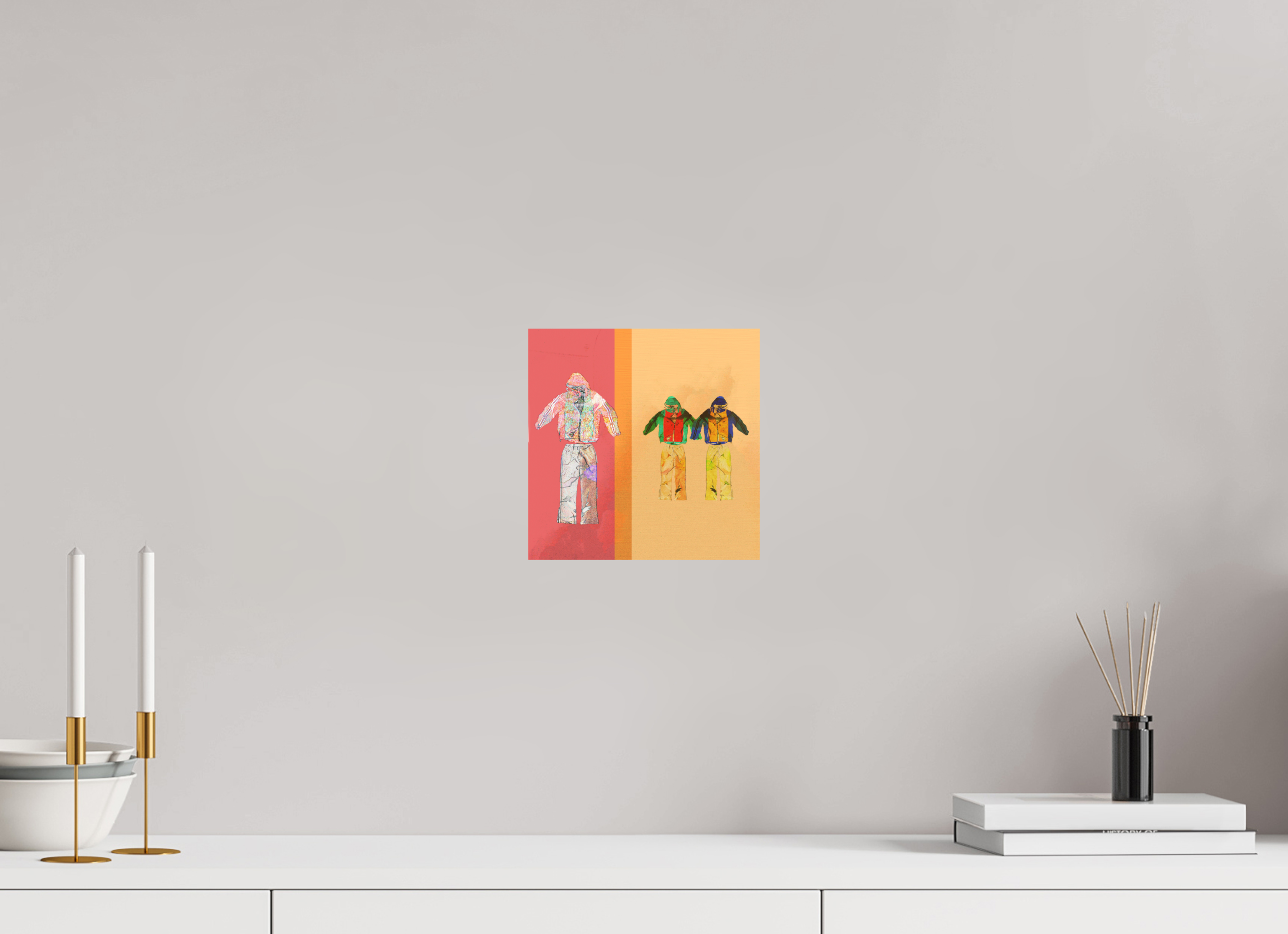 8 x 8″, Direct Print on Forex 006