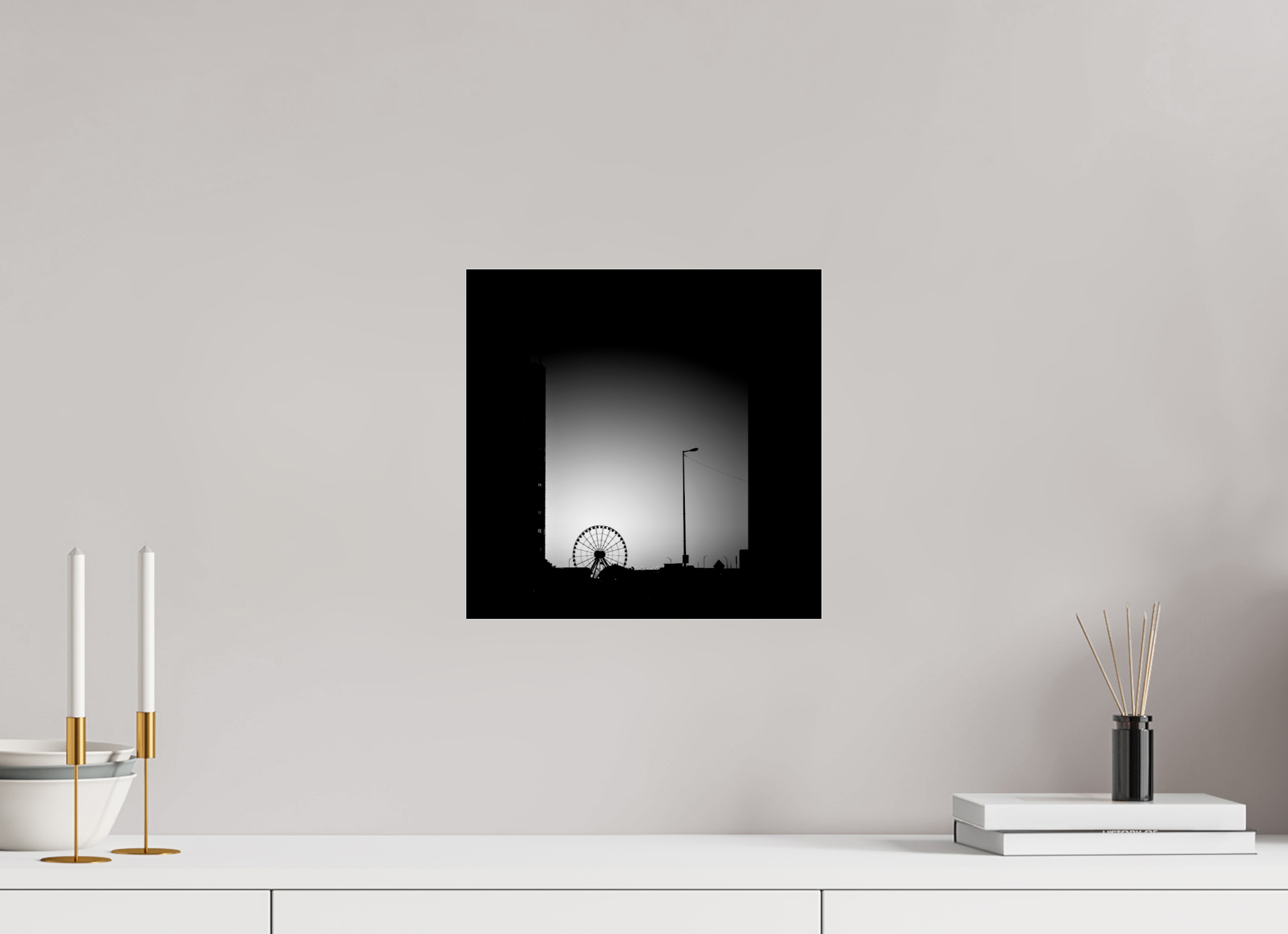 12.2 x 12″, Photo Print Under Acrylic Glass Navy Pier