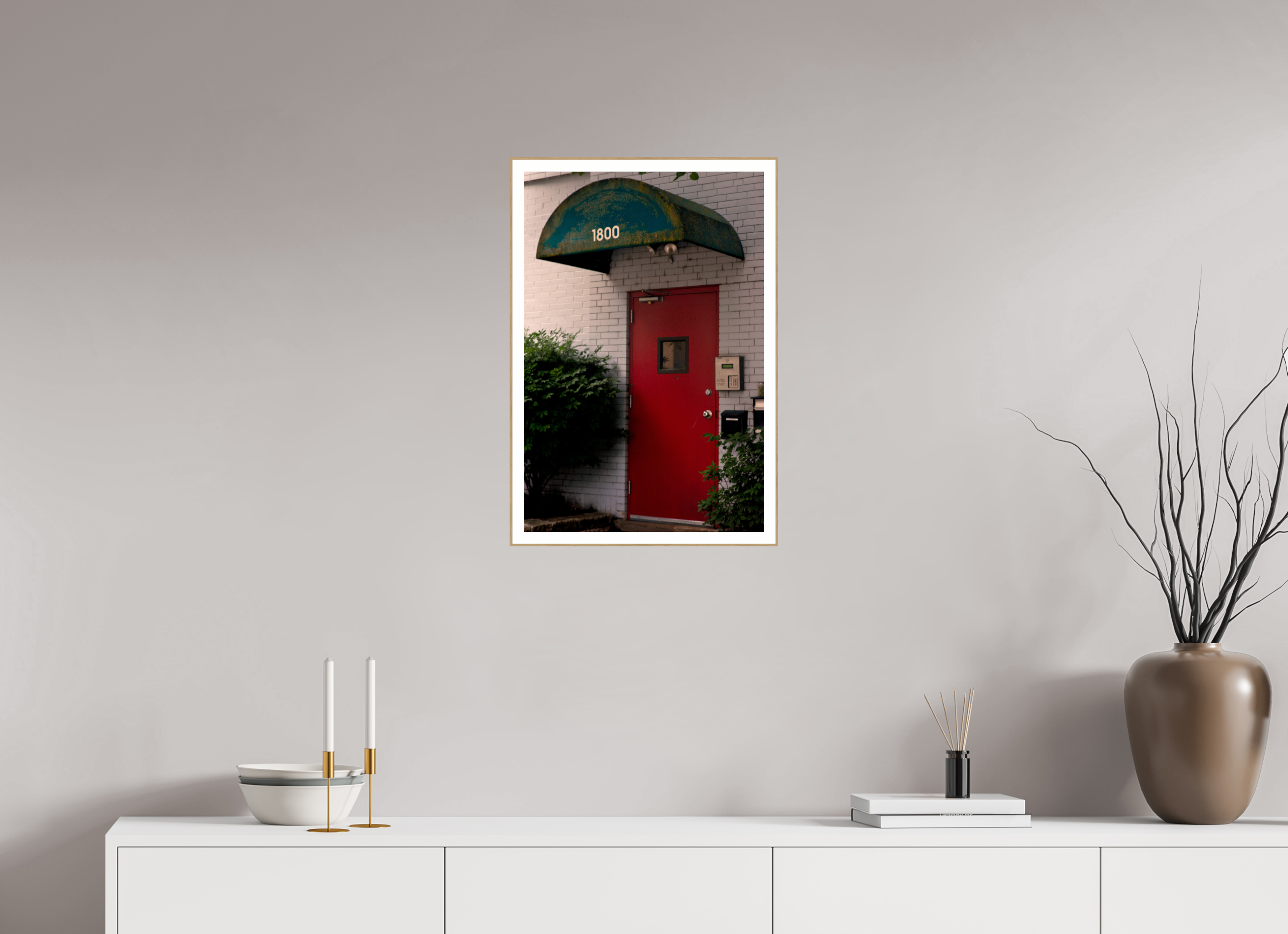 16 x 24″, Solid Wood ArtBox (Oak) 1800 W Berenice