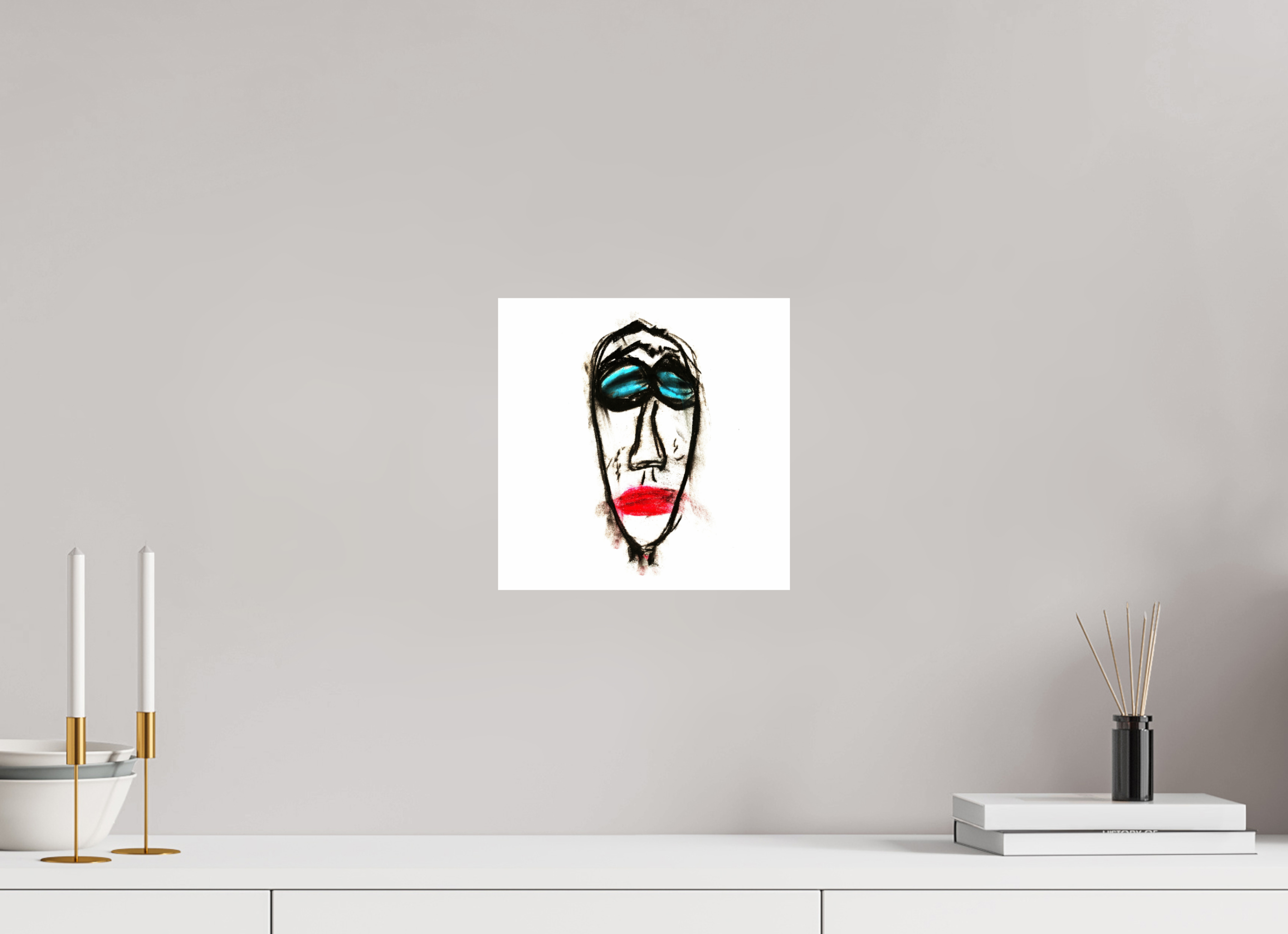 10 x 10″, Photo Print Under Acrylic Glass Mr. Everybody
