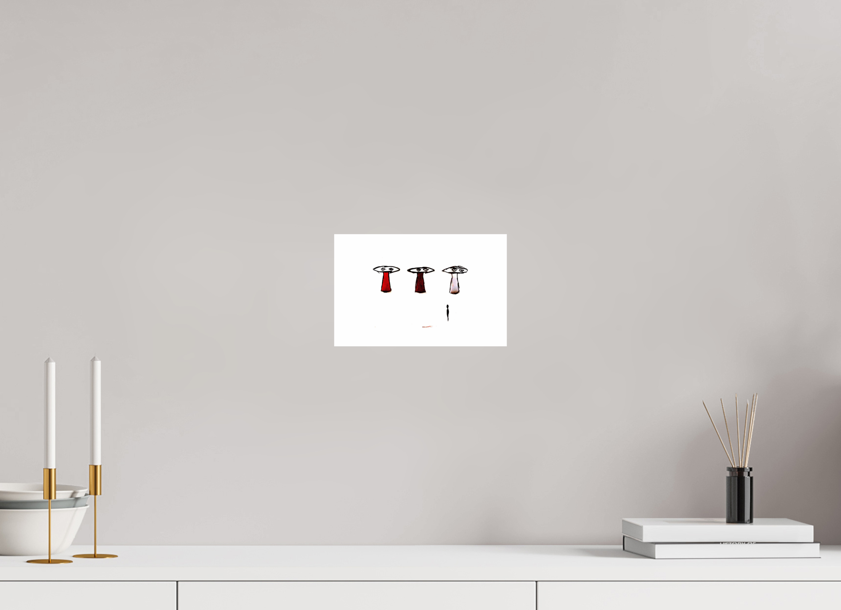 9.2 x 6″, Fine Art Print Powers