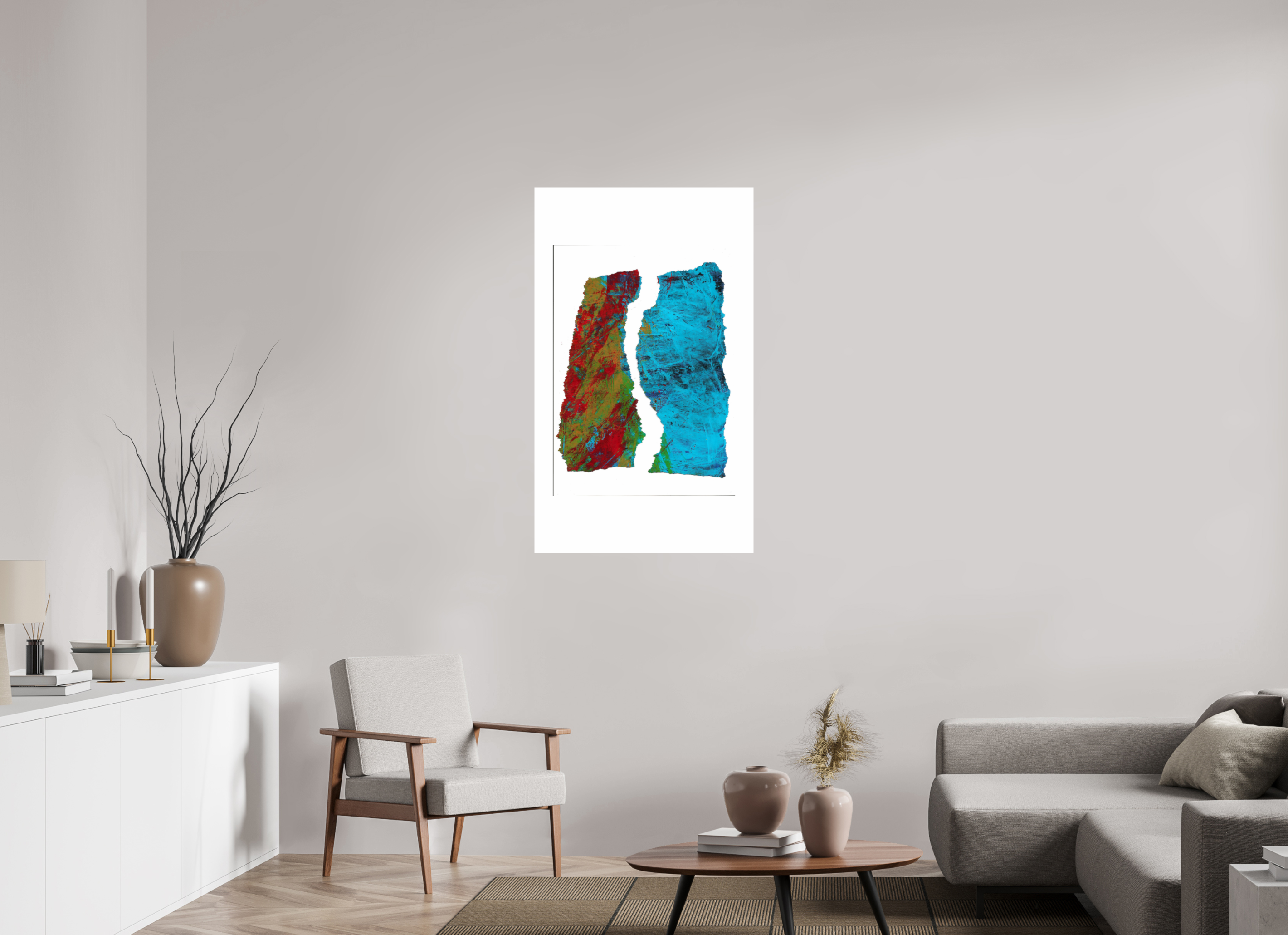 28 x 46.7″, Fine Art Print Earth & Water
