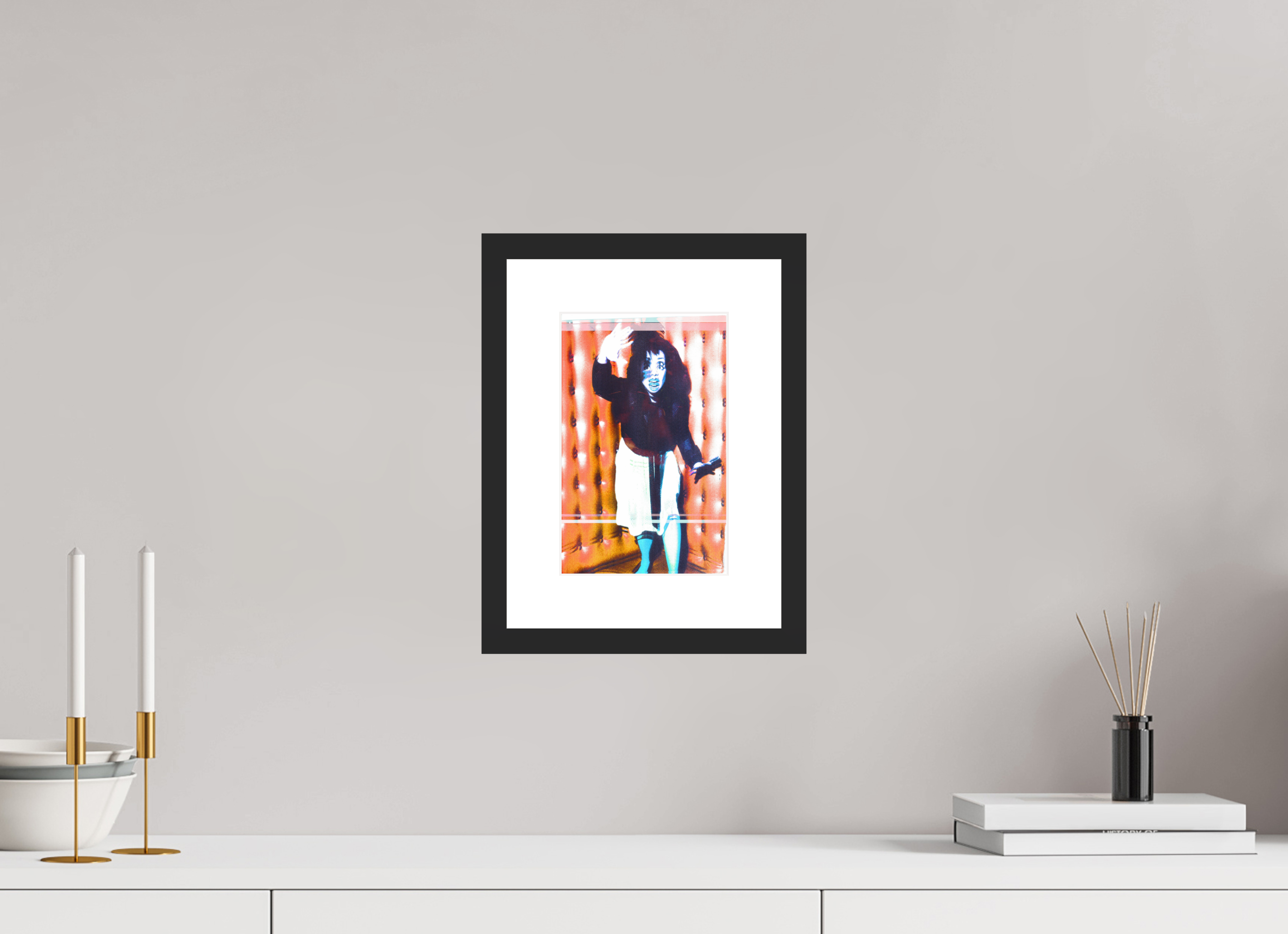 6 x 9.2″, Fuji Crystal Archive Print Framed (Black) Chorophobia