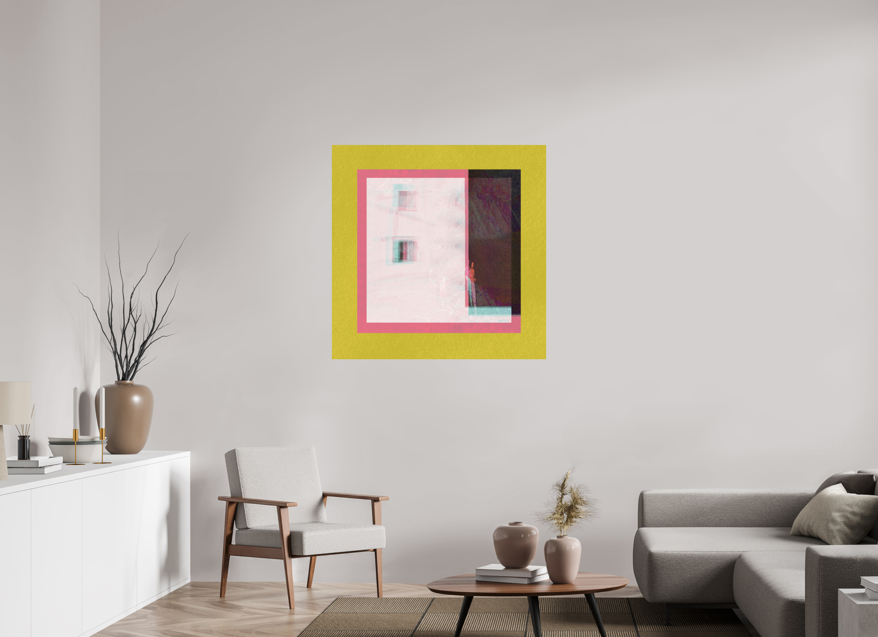 40 x 40″, Direct Print on Forex Corner Store