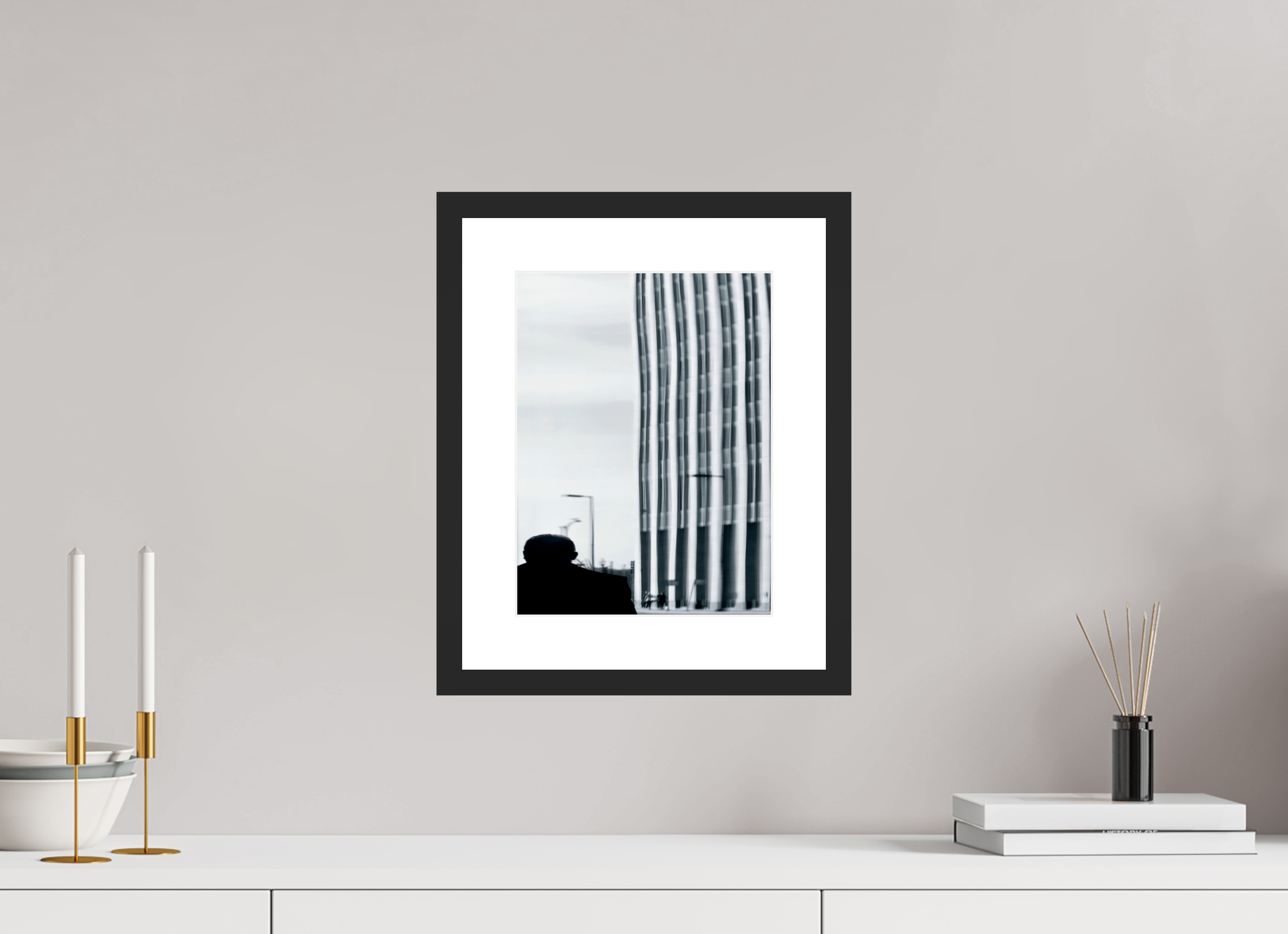 9 x 12″, Framed #1 warping