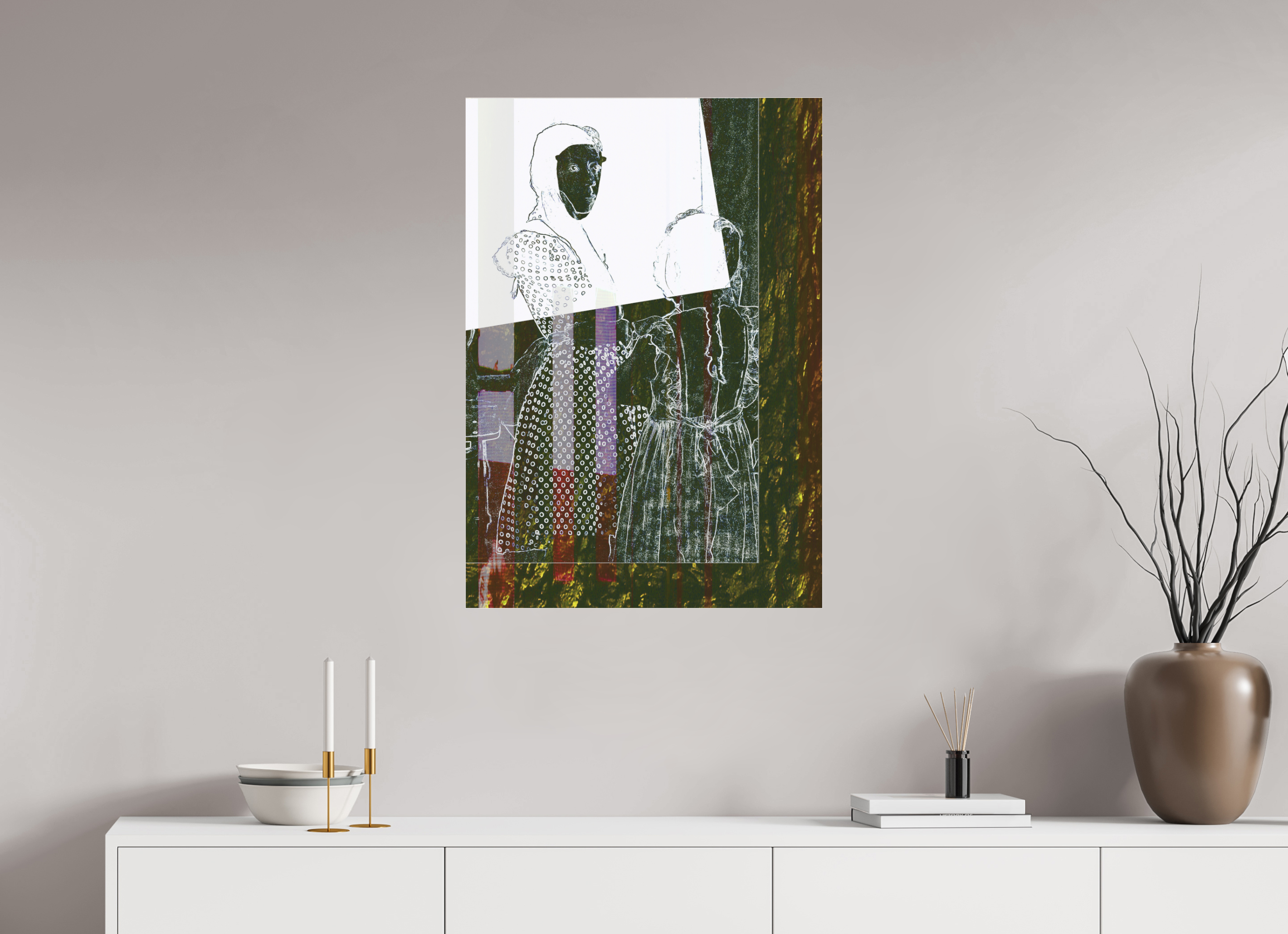 24 x 34.4″, Photo Print Under Acrylic Glass Motherly