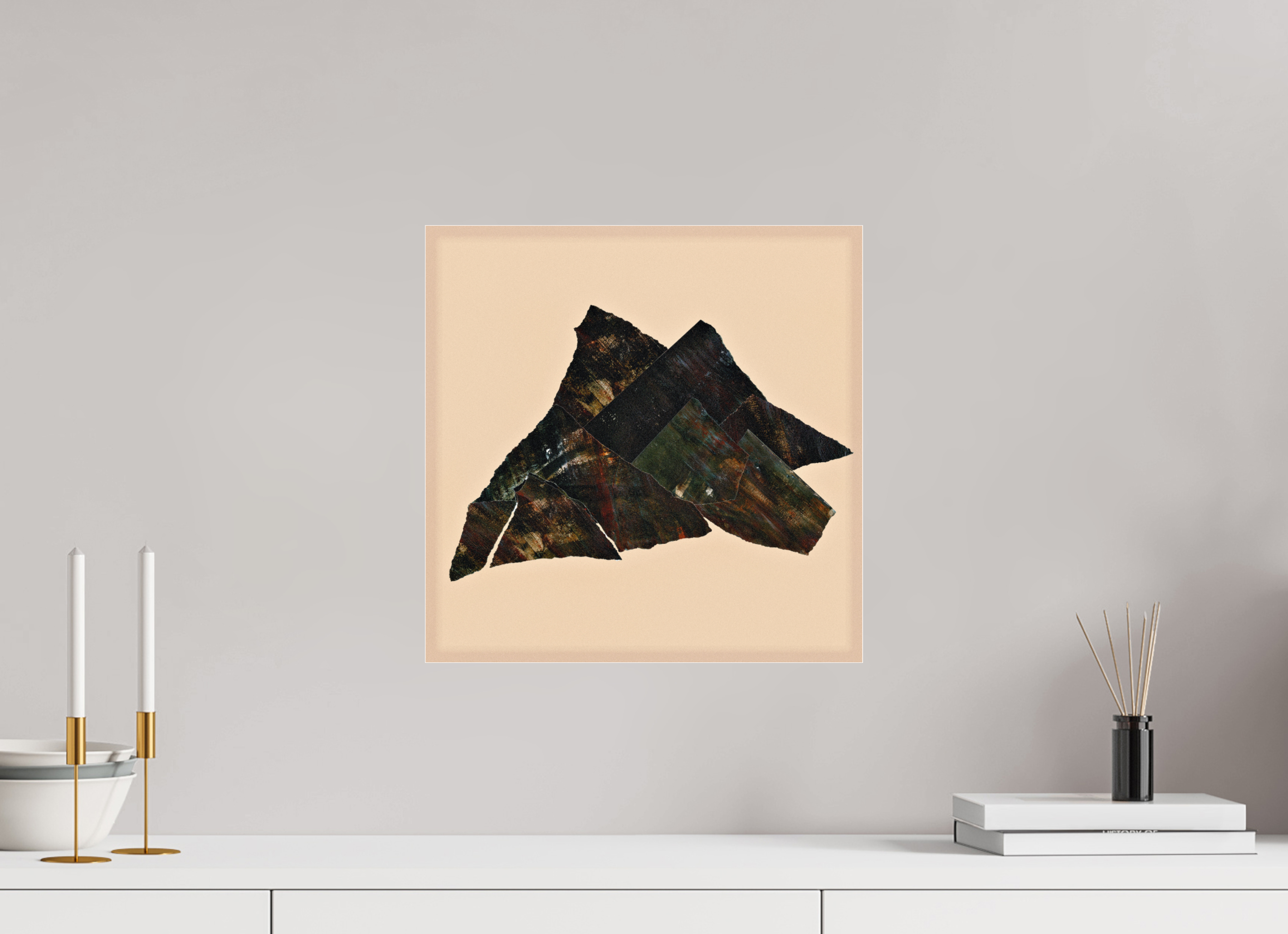 15 x 15″, Photo Print Under Acrylic Glass Mountain