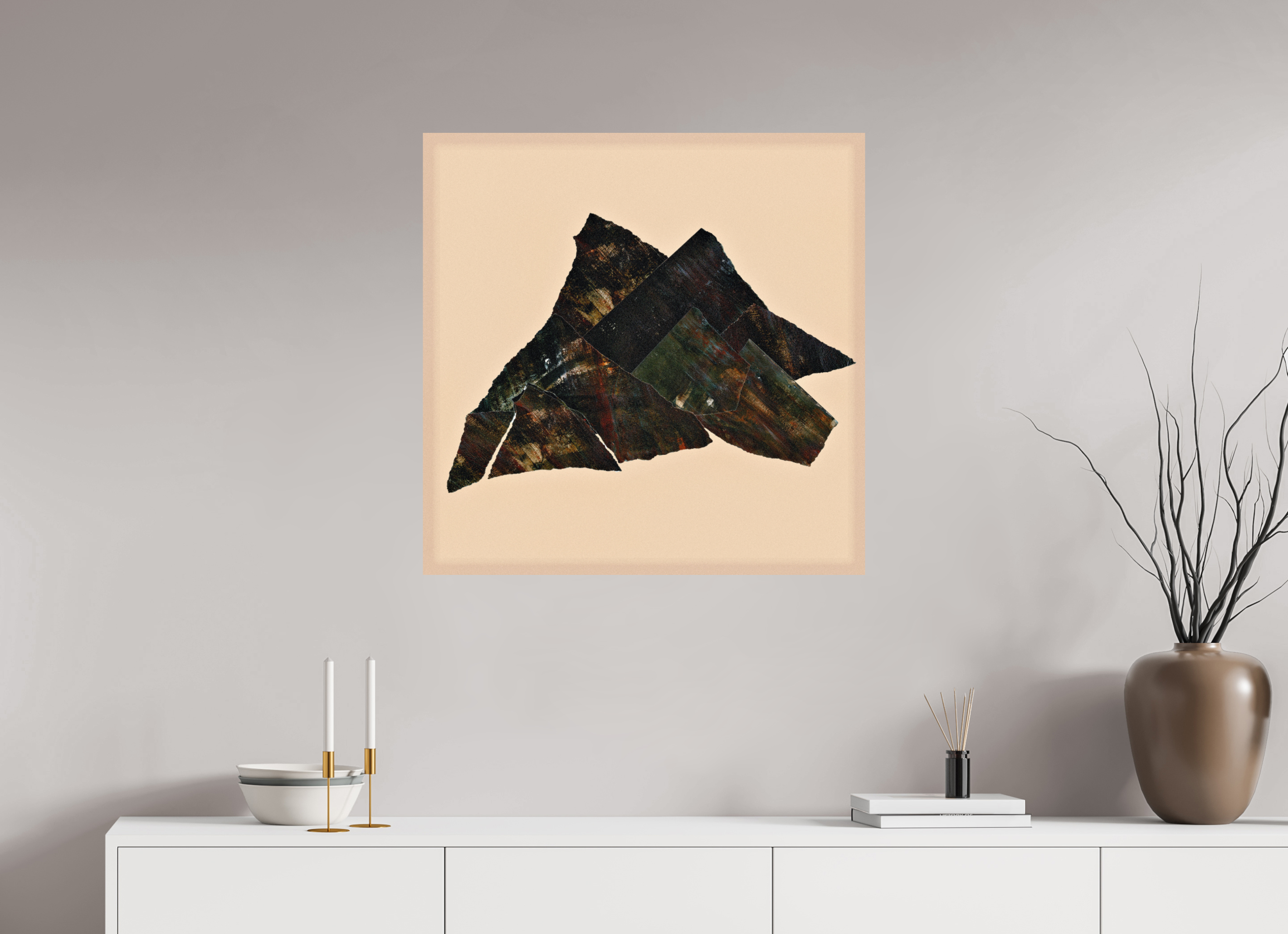 30 x 30″, Fine Art Print Mountain