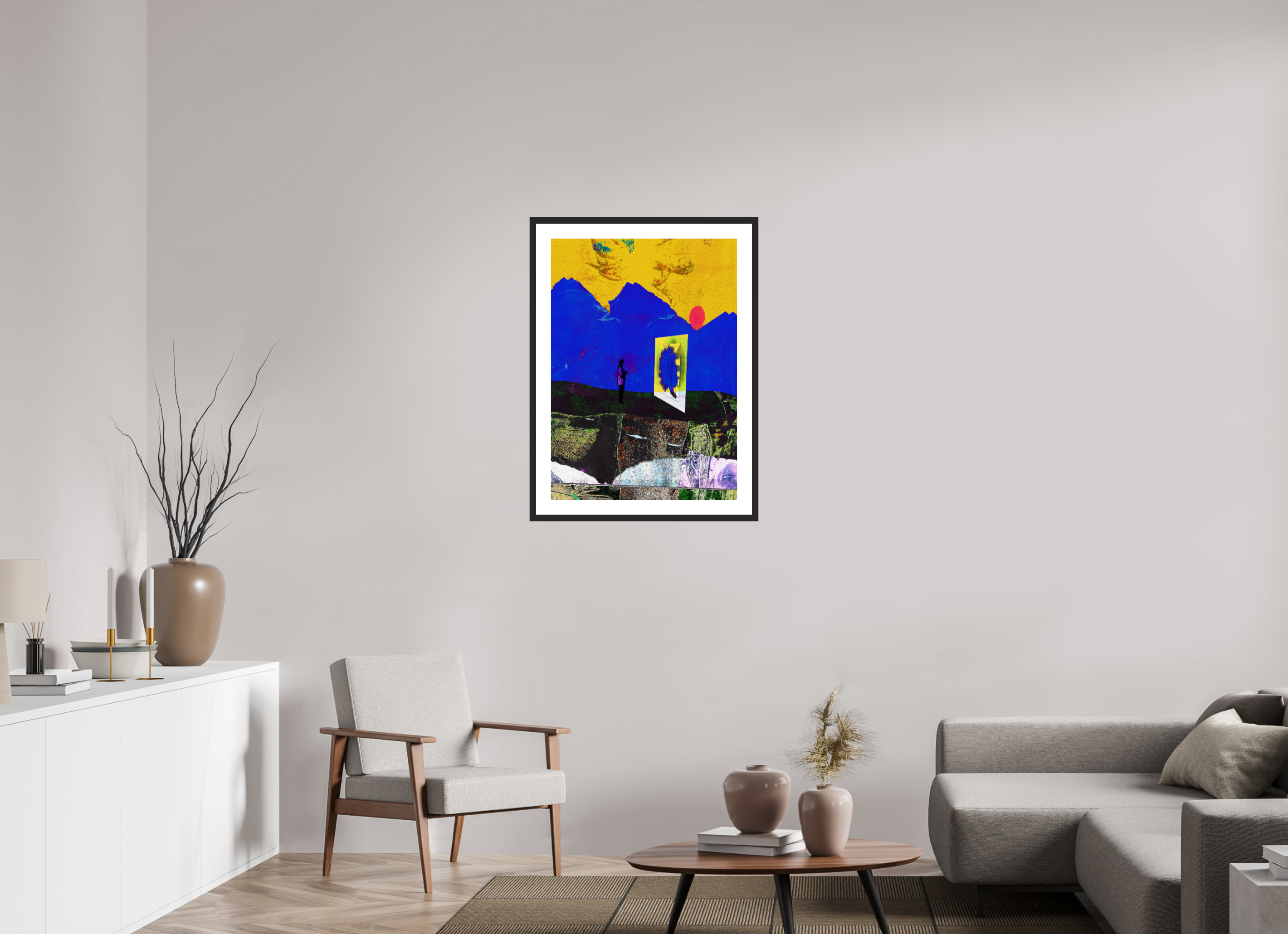 24 x 33.6″, Fuji Crystal Archive Print Framed (Black) Portals