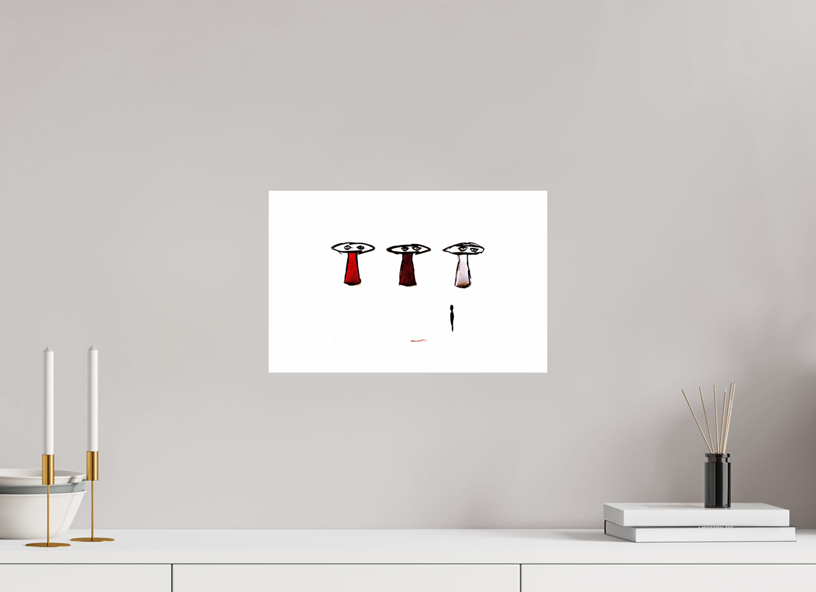 15.3 x 10″, Fine Art Print Powers