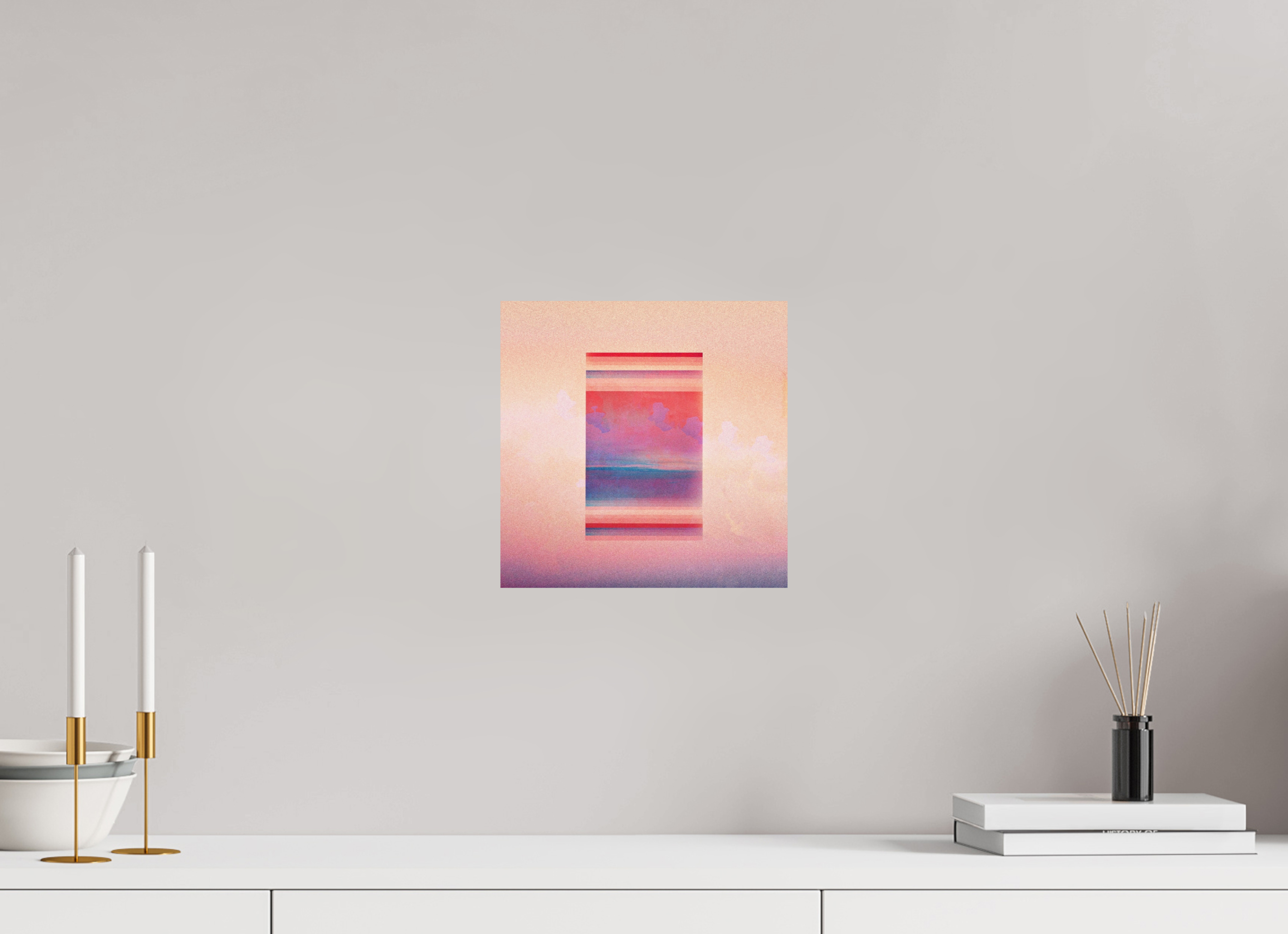 10 x 10″, Fine Art Print glass houses