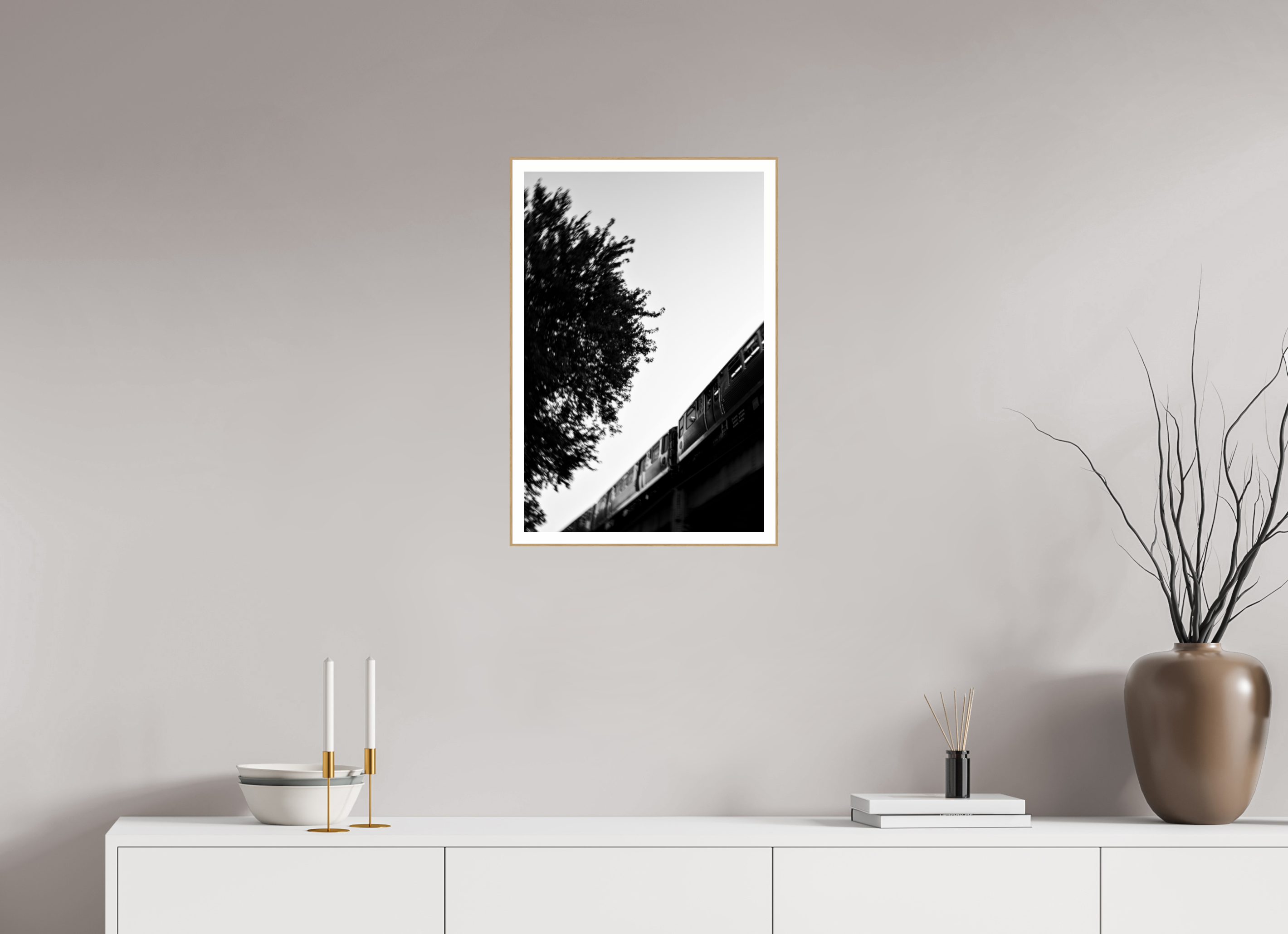 16 x 24″, Solid Wood ArtBox (Oak) Transit