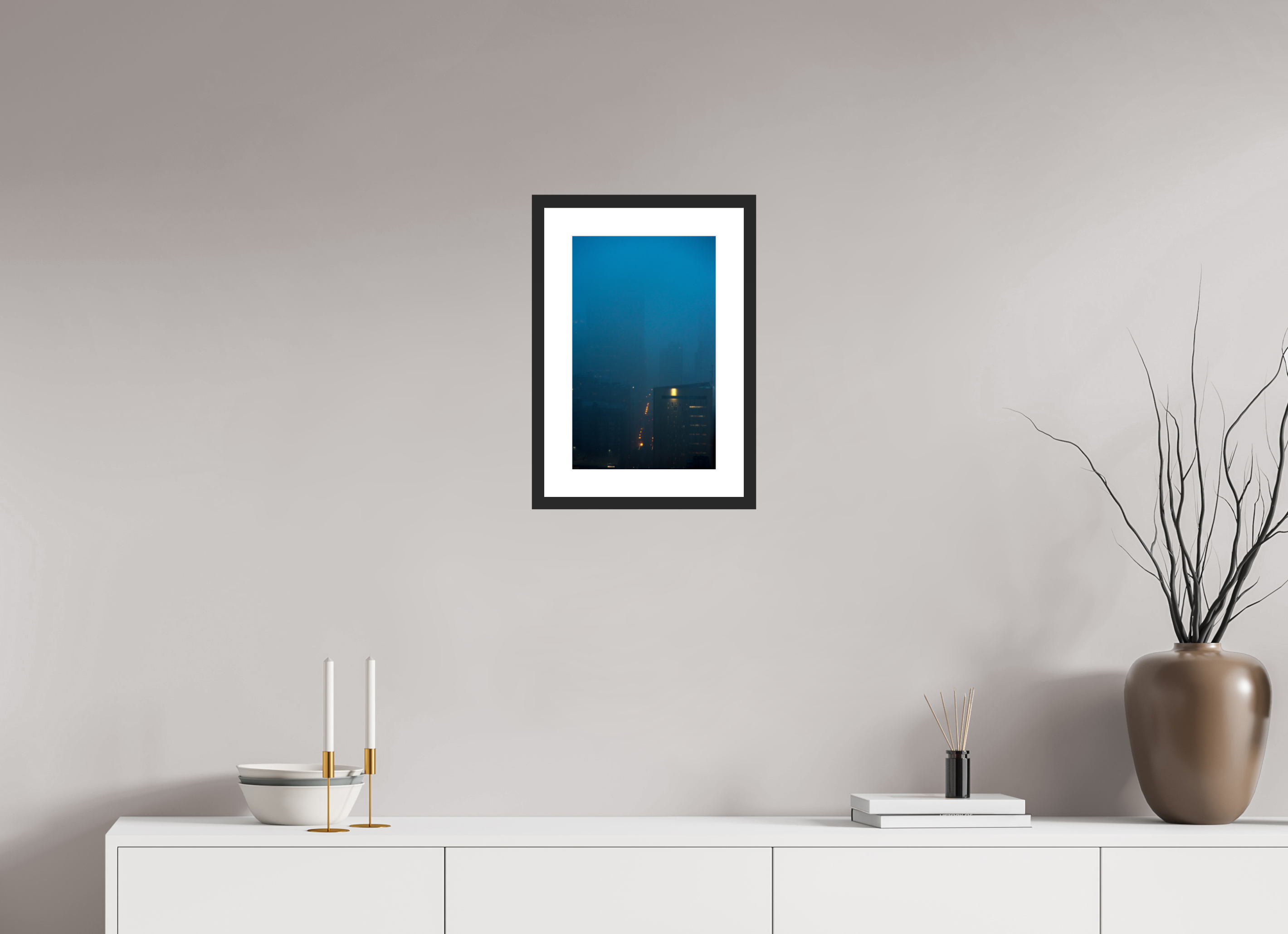10 x 16″, Fuji Crystal Archive Print Framed (Black) Prison