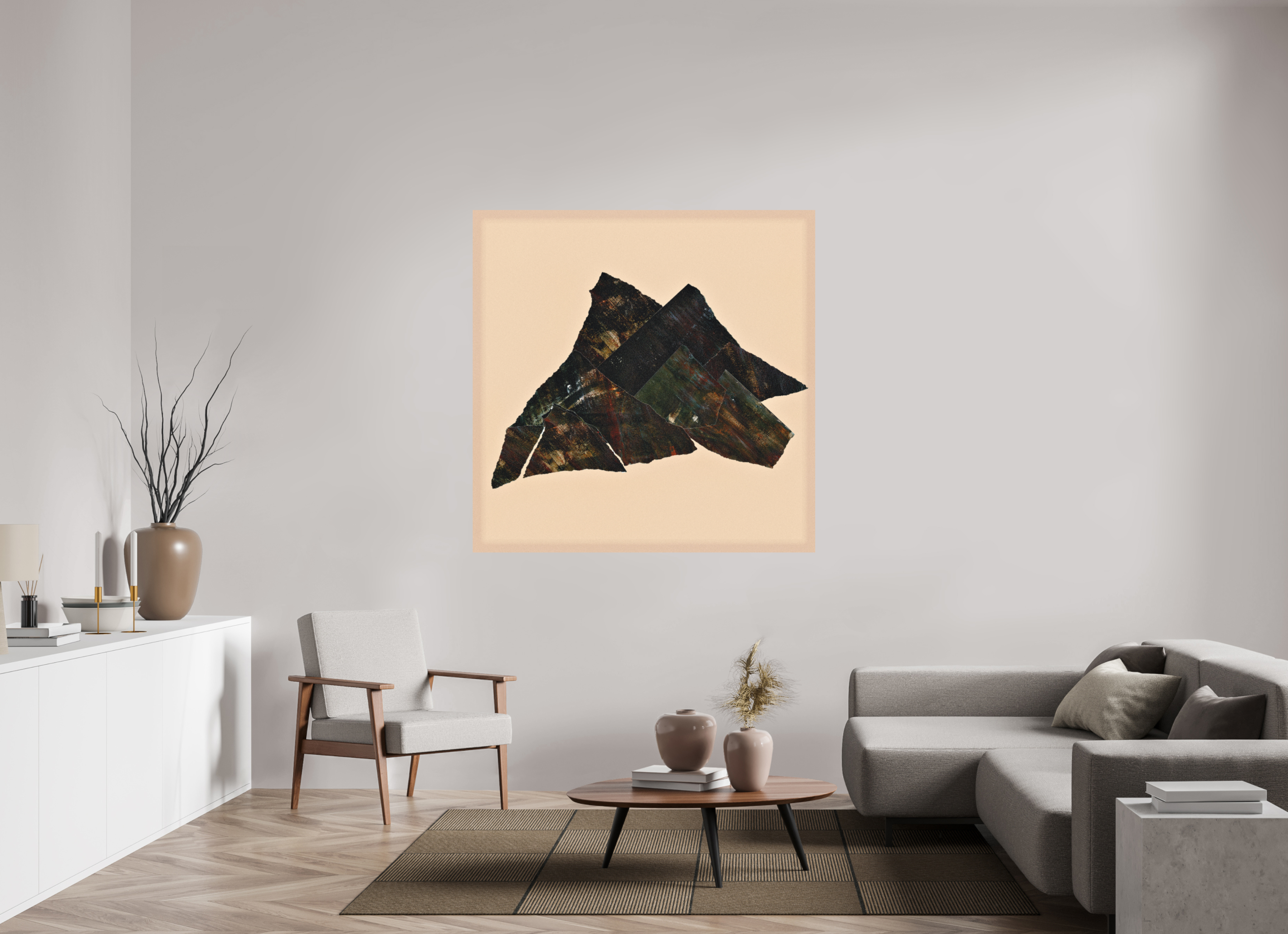 55 x 55″, Direct Print on Forex Mountain