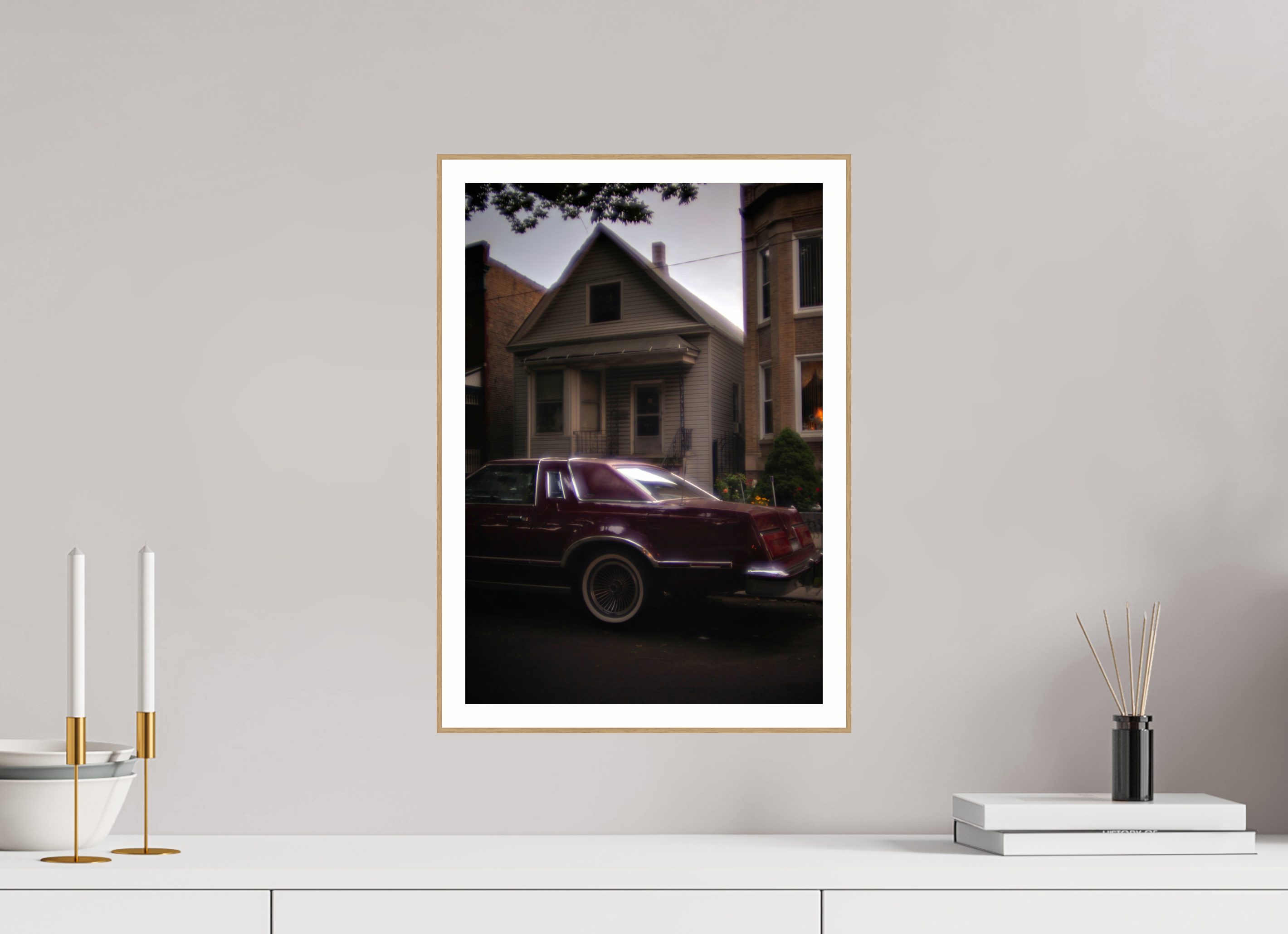 12 x 17.5″, Solid Wood ArtBox (Oak) 70s