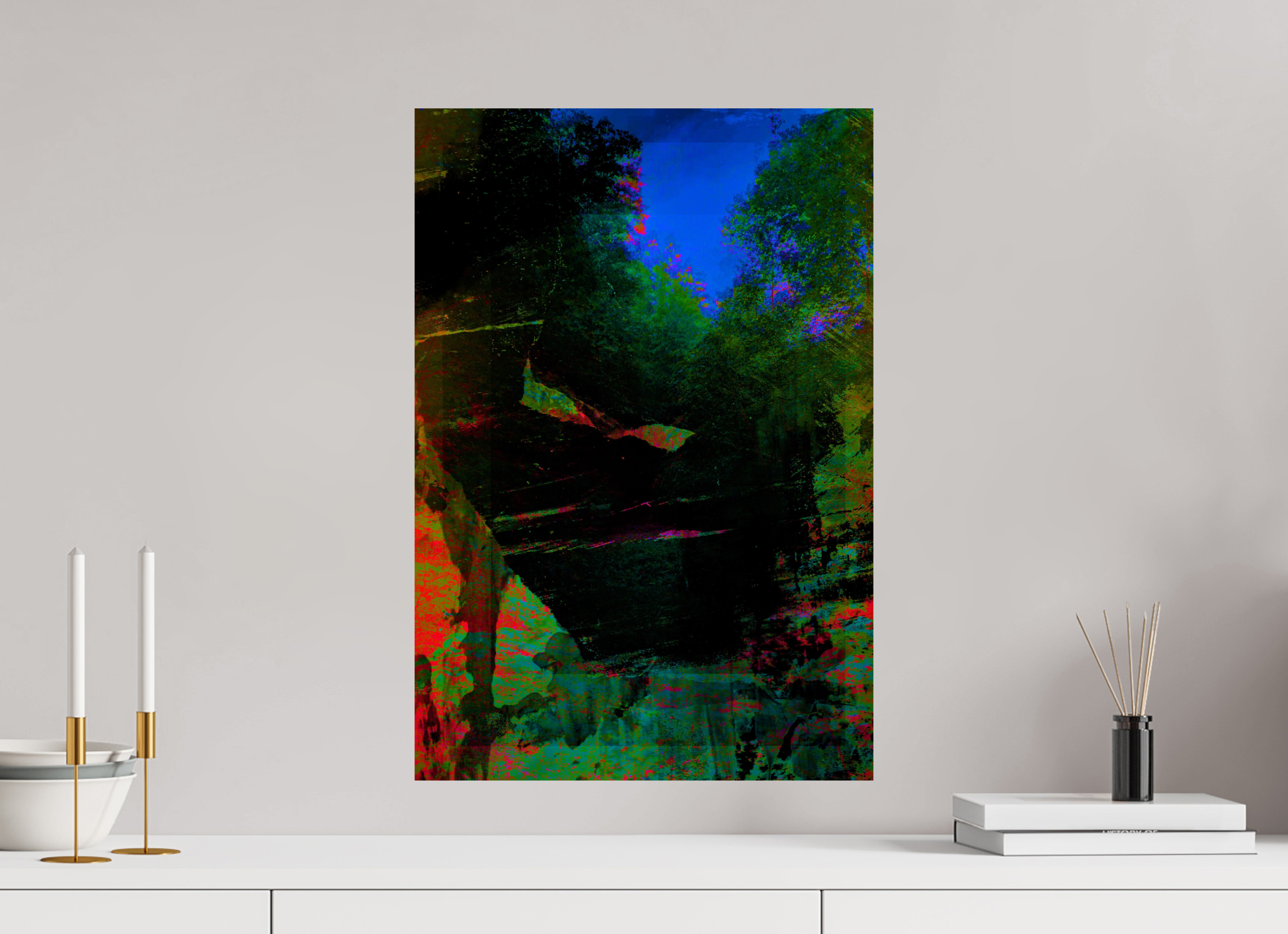 16 x 23.4″, Fine Art Print greens