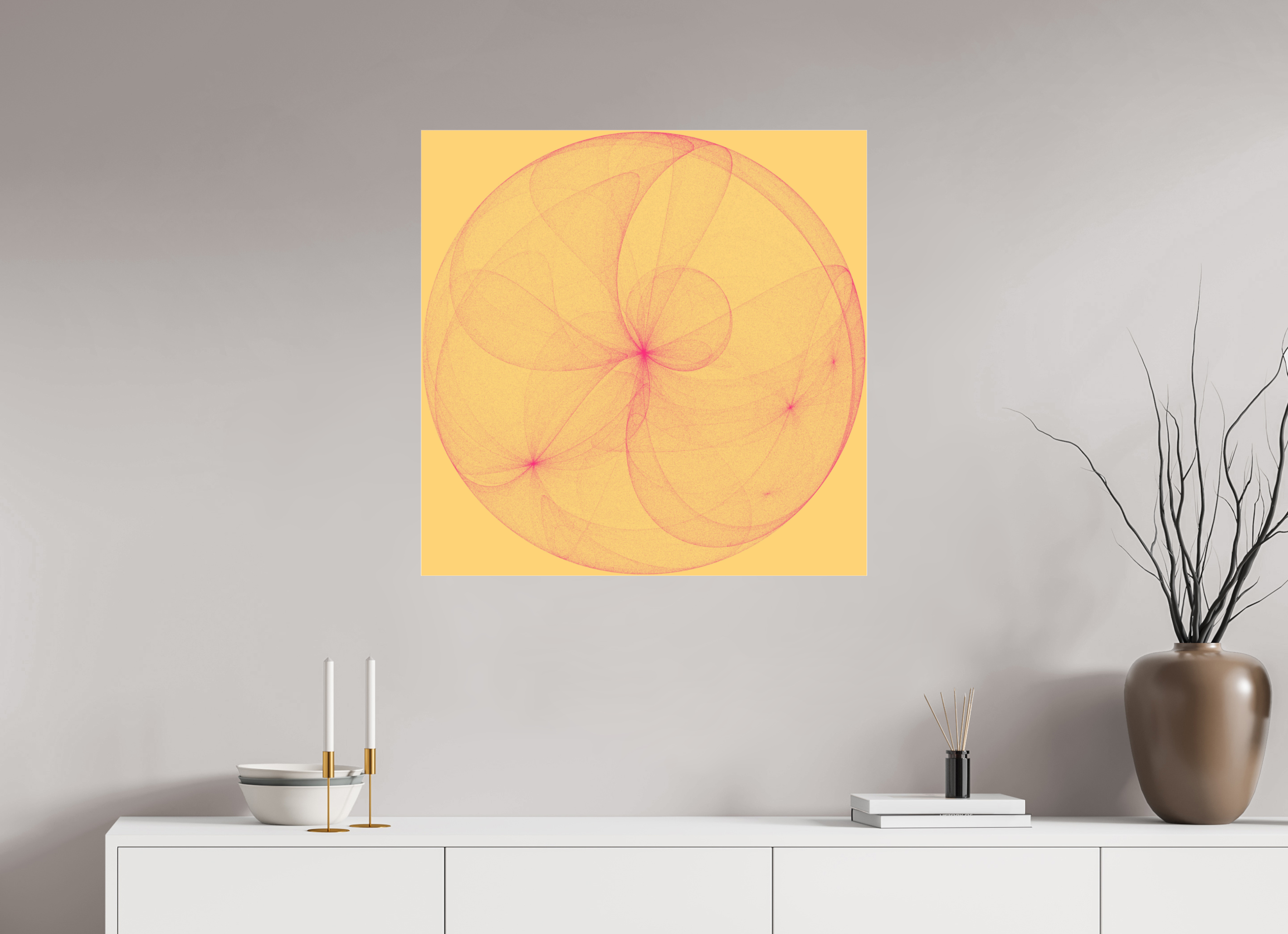 30 x 30″, Photo Print Under Acrylic Glass Dionyza