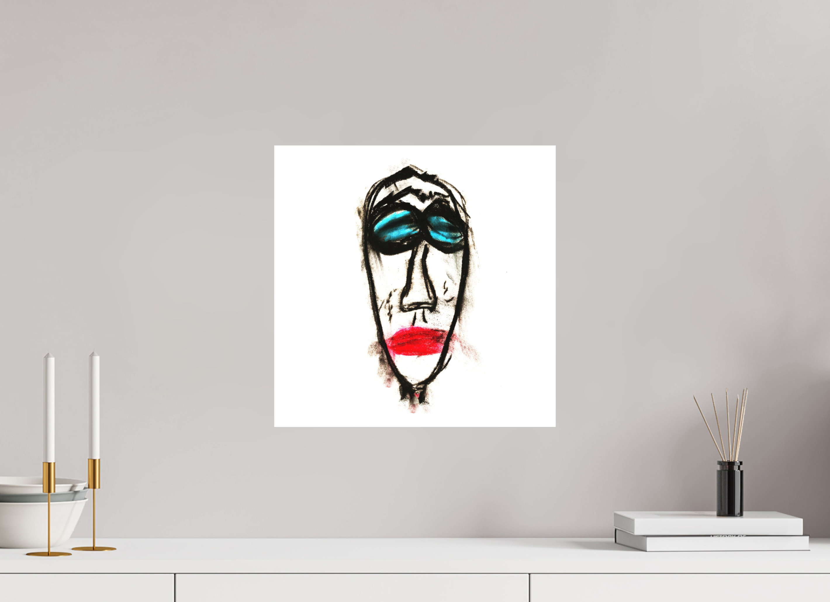 15 x 15″, Aluminum Dibond Mr. Everybody