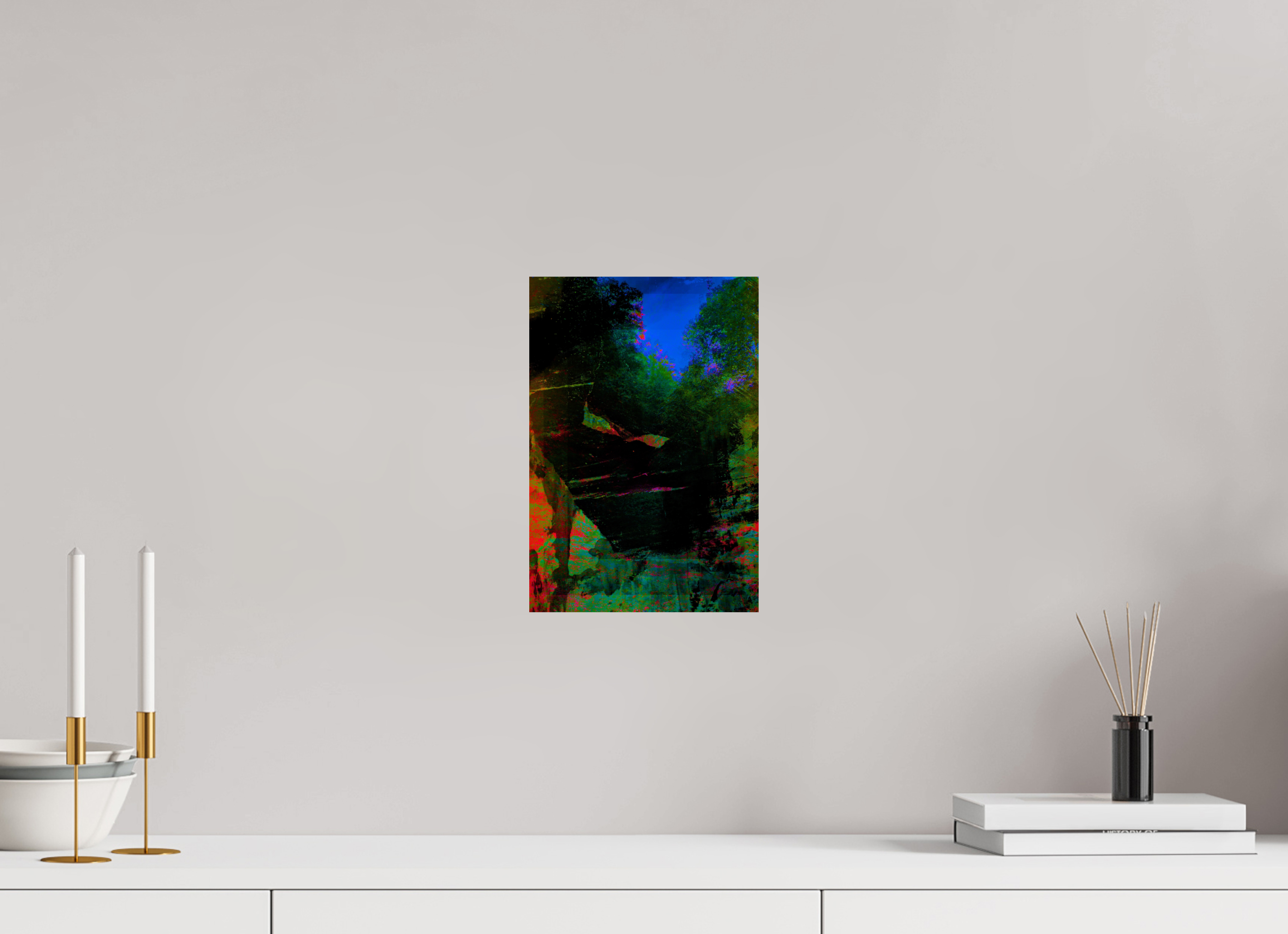 8 x 11.7″, Fine Art Print greens
