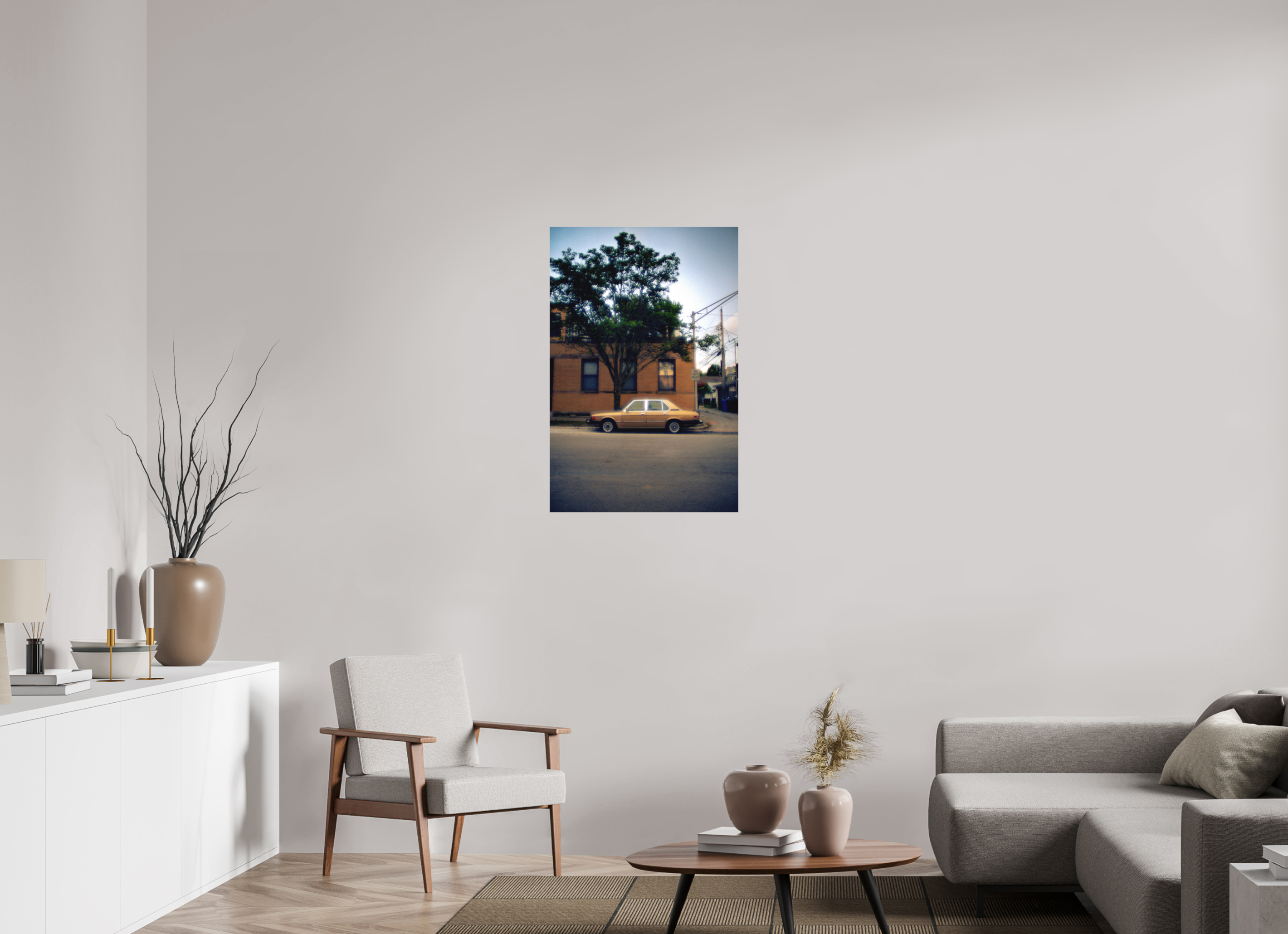 24 x 36.3″, Aluminum Dibond Golden Glow