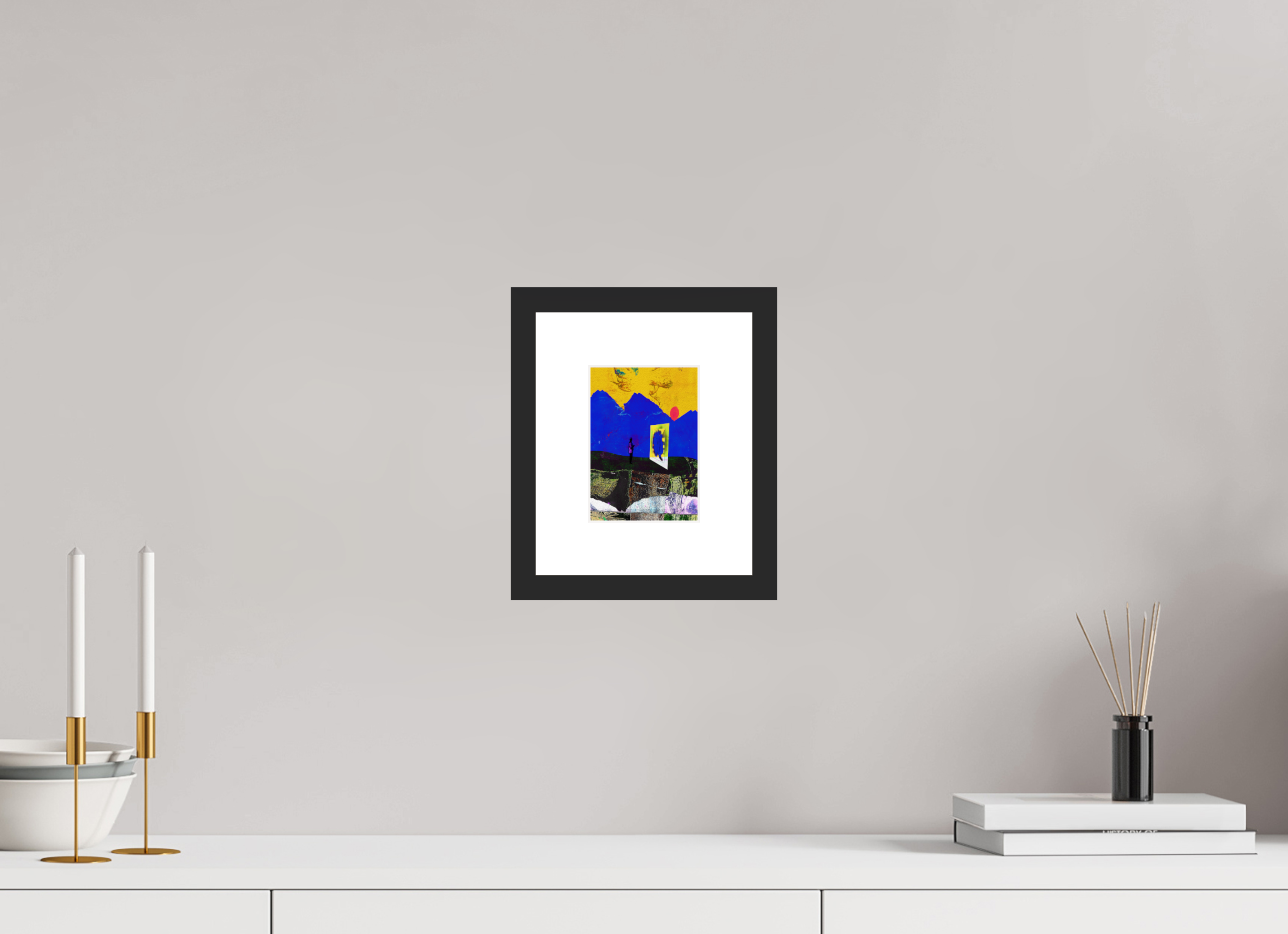 4 x 5.6″, Fuji Crystal Archive Print Framed (Black) Portals