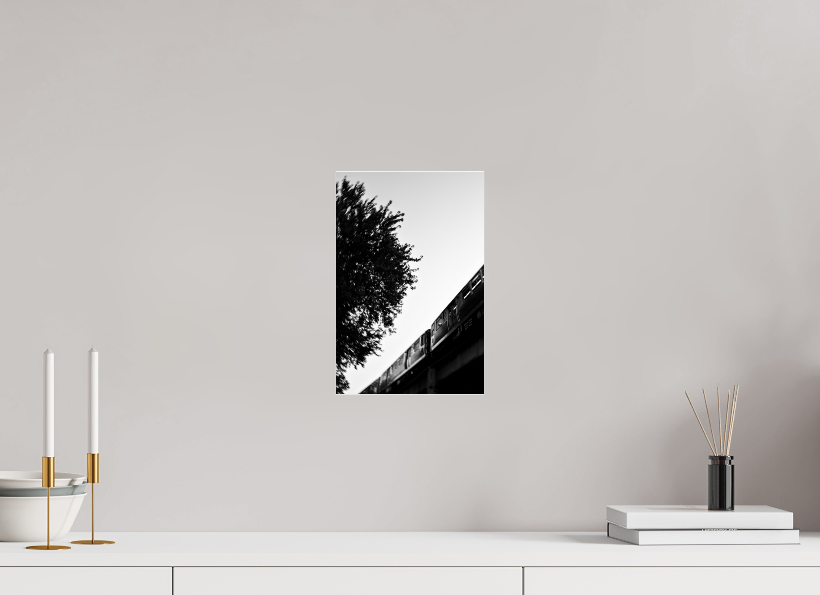 8 x 12″, Photo Print Under Acrylic Glass Transit