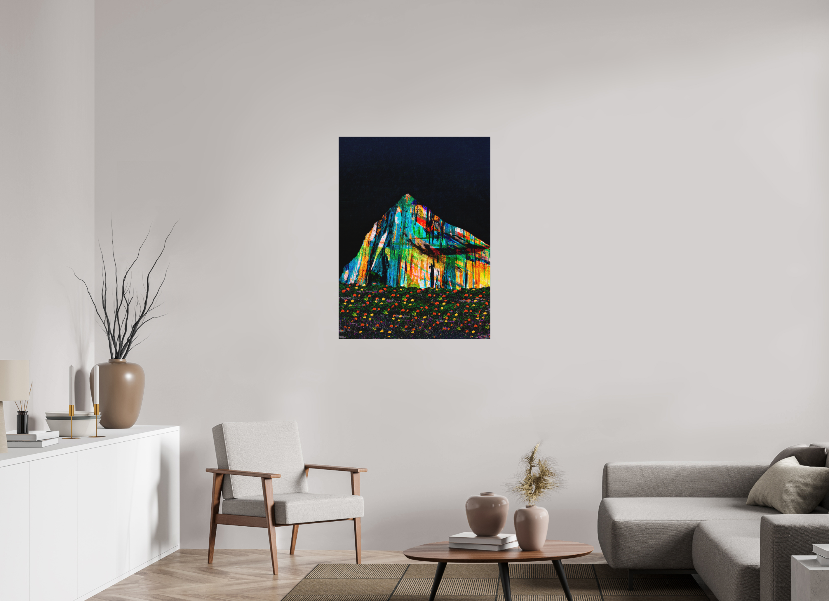 30 x 40″, Direct Print on Forex Meadows