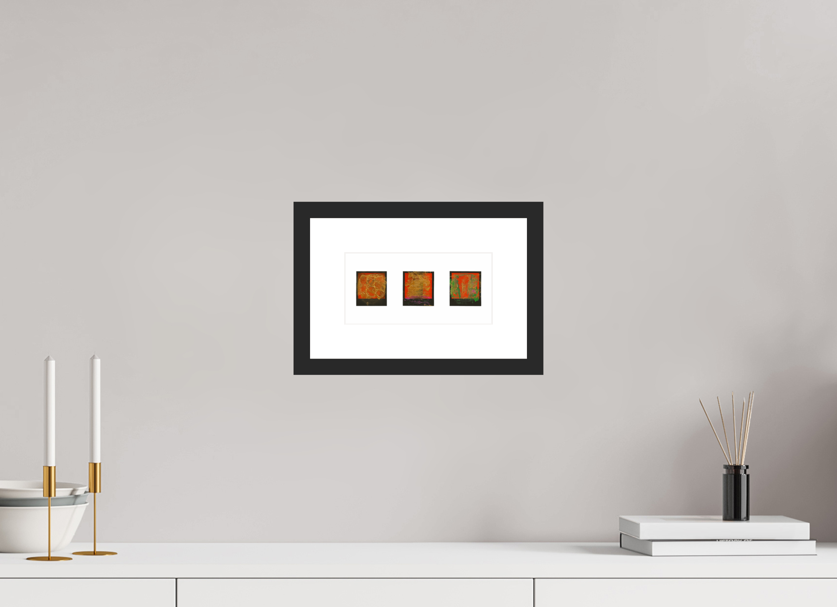 8 x 4″, Fuji Crystal Archive Print Framed (Black) Polaroids
