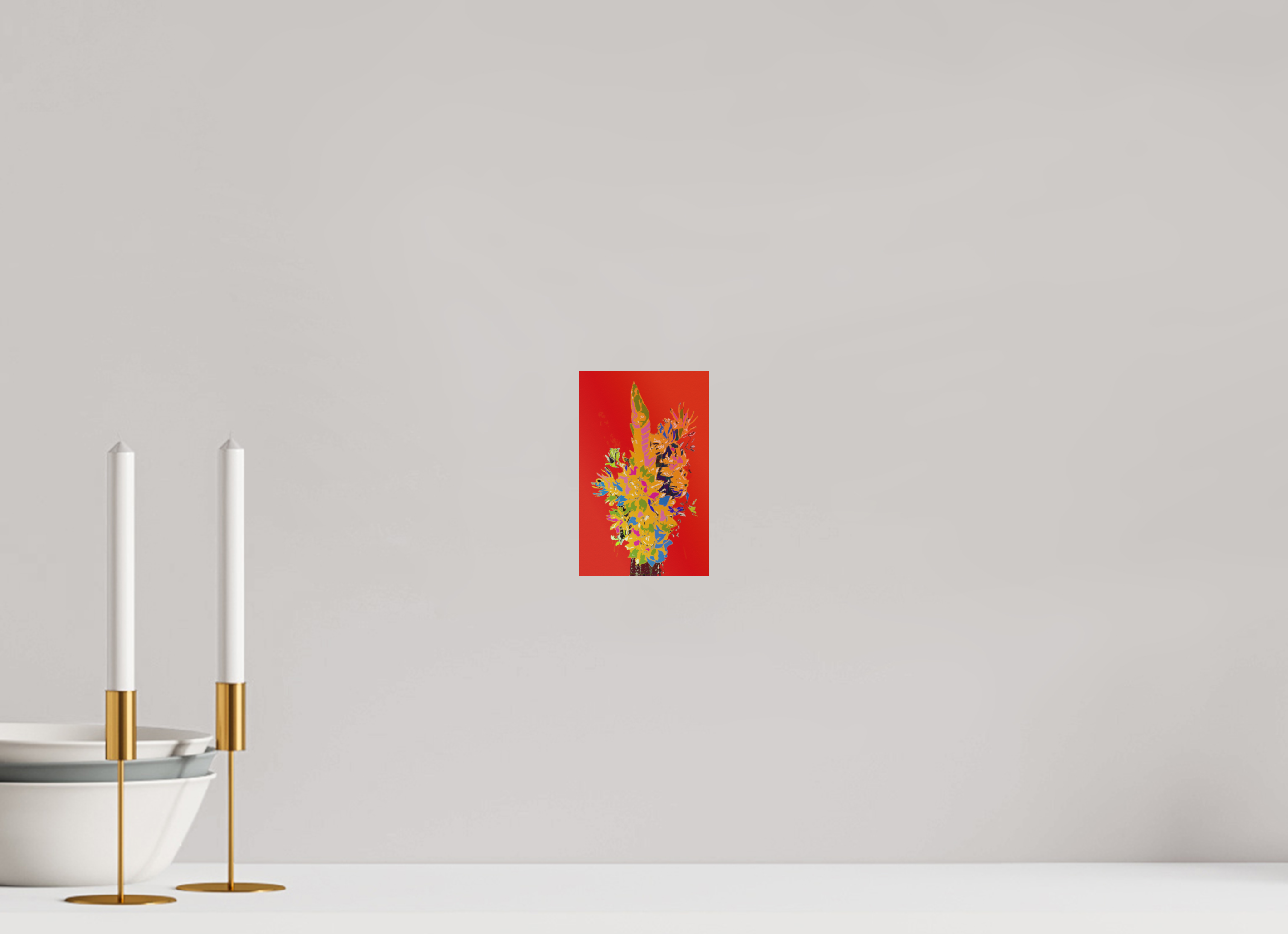 4 x 6.3″, Direct Print on Forex Pop Vase 3