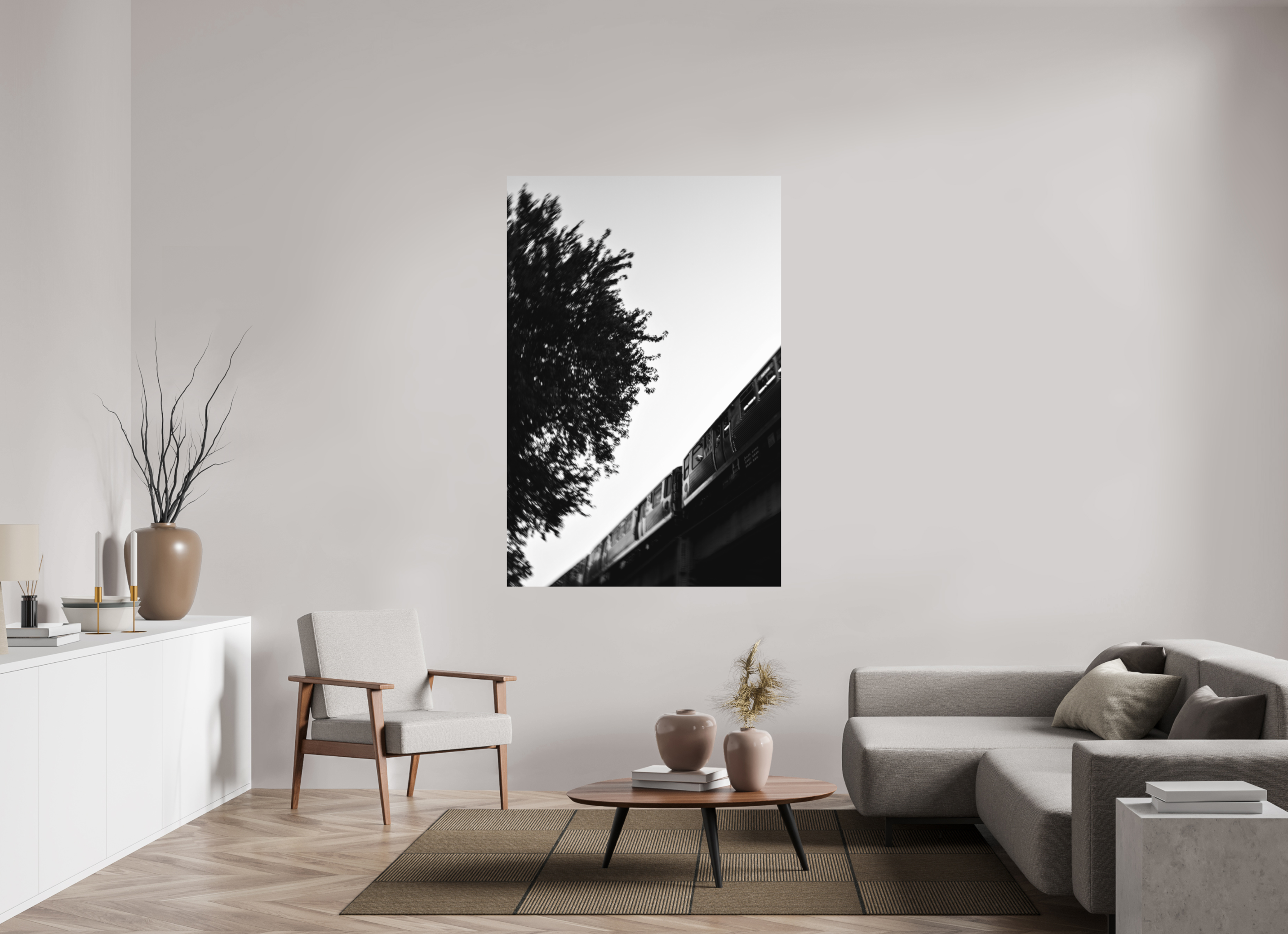 44 x 66″, Direct Print on Forex Transit