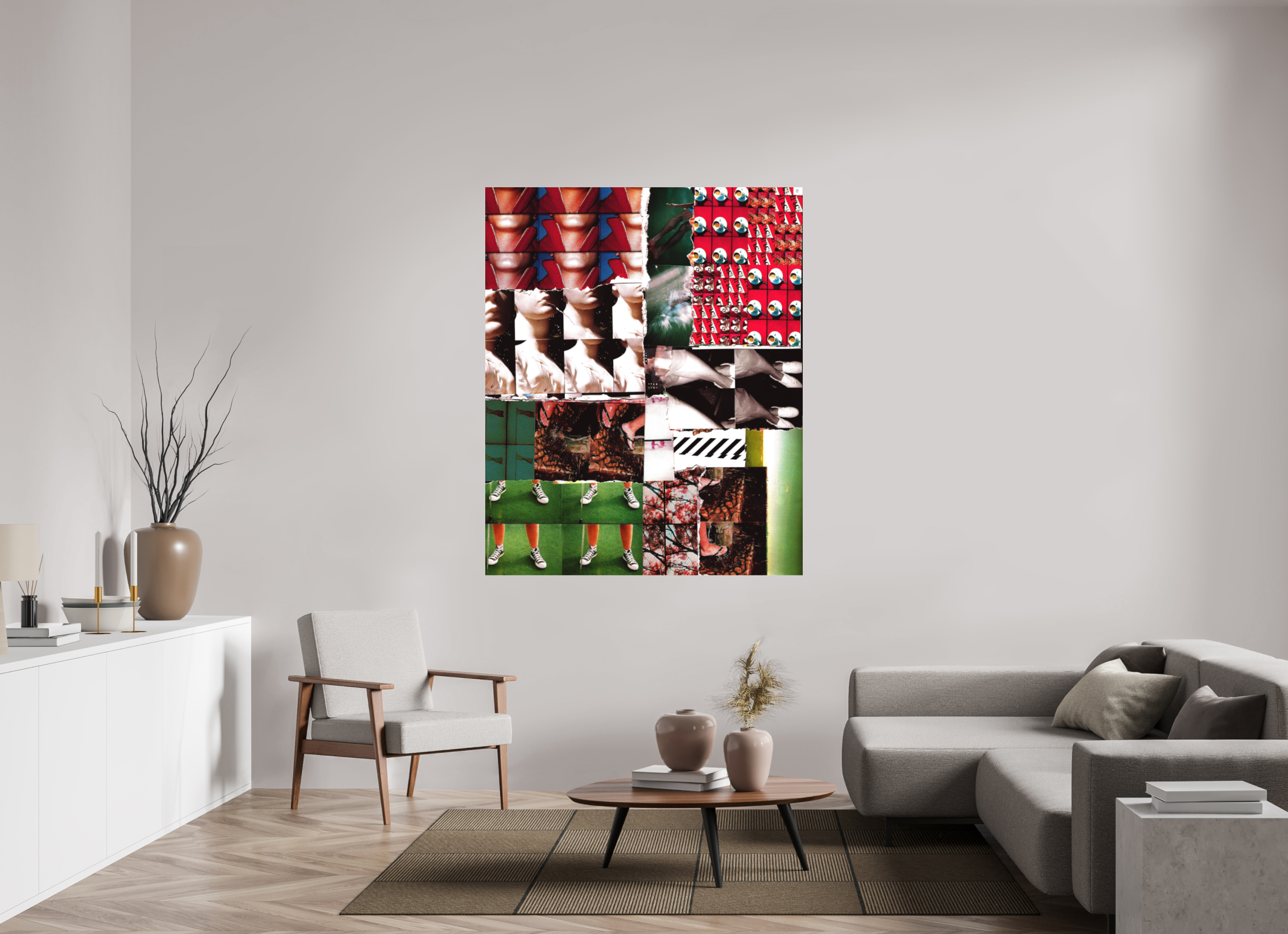 51 x 62.3″, Direct Print on Forex Replication