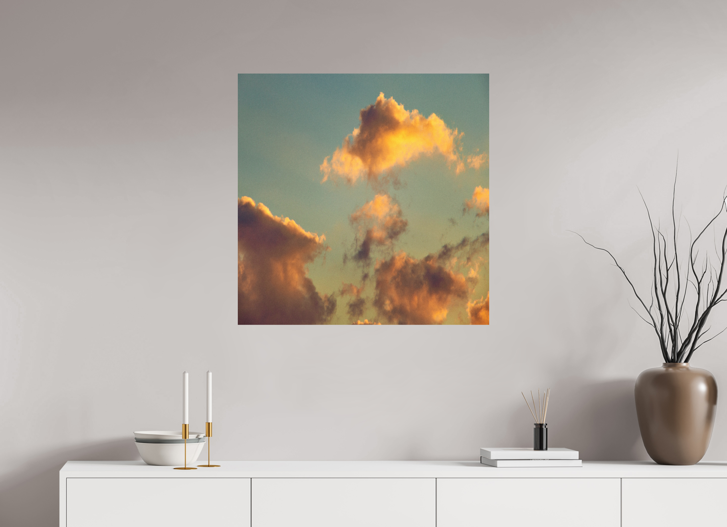 30 x 30″, Direct Print on Forex "Golden Hour"