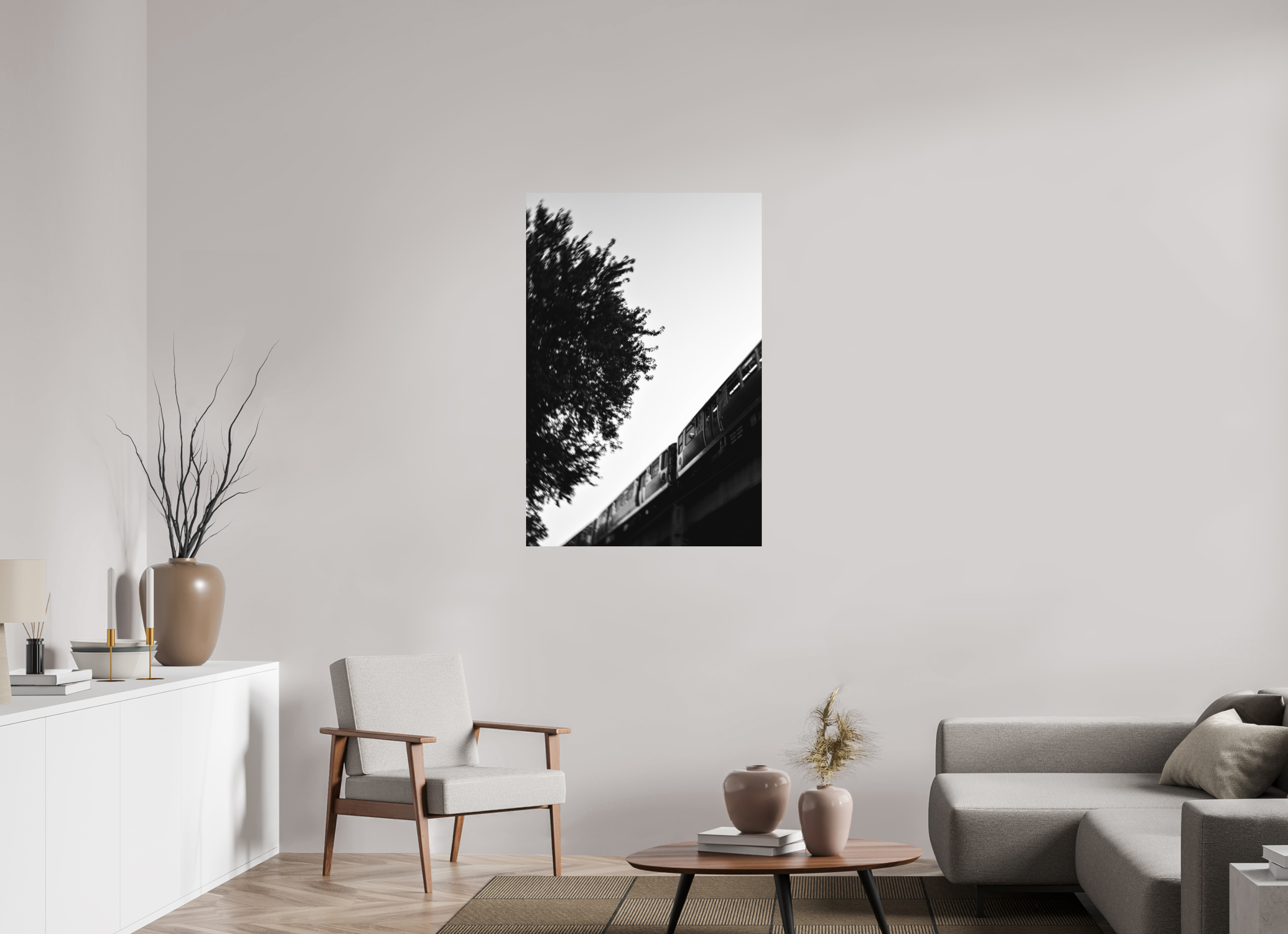 30 x 45″, Aluminum Dibond Transit