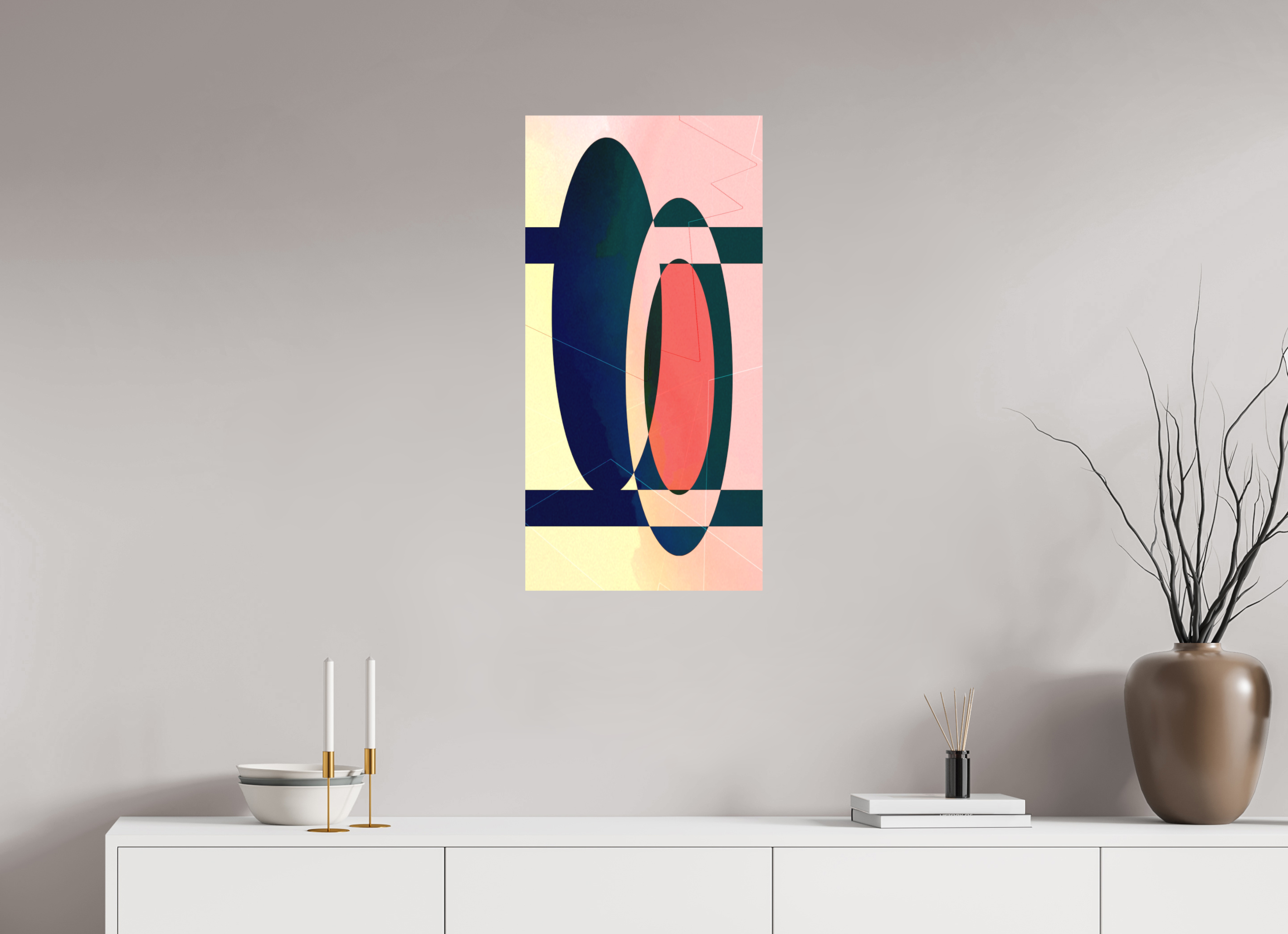 16 x 32″, Aluminum Dibond Eclipse